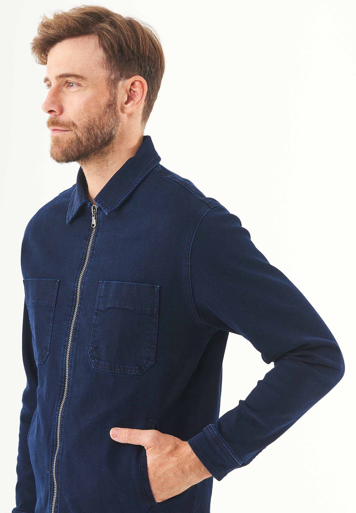 Jeansjacke aus Bio-Baumwolle – Ansicht 5