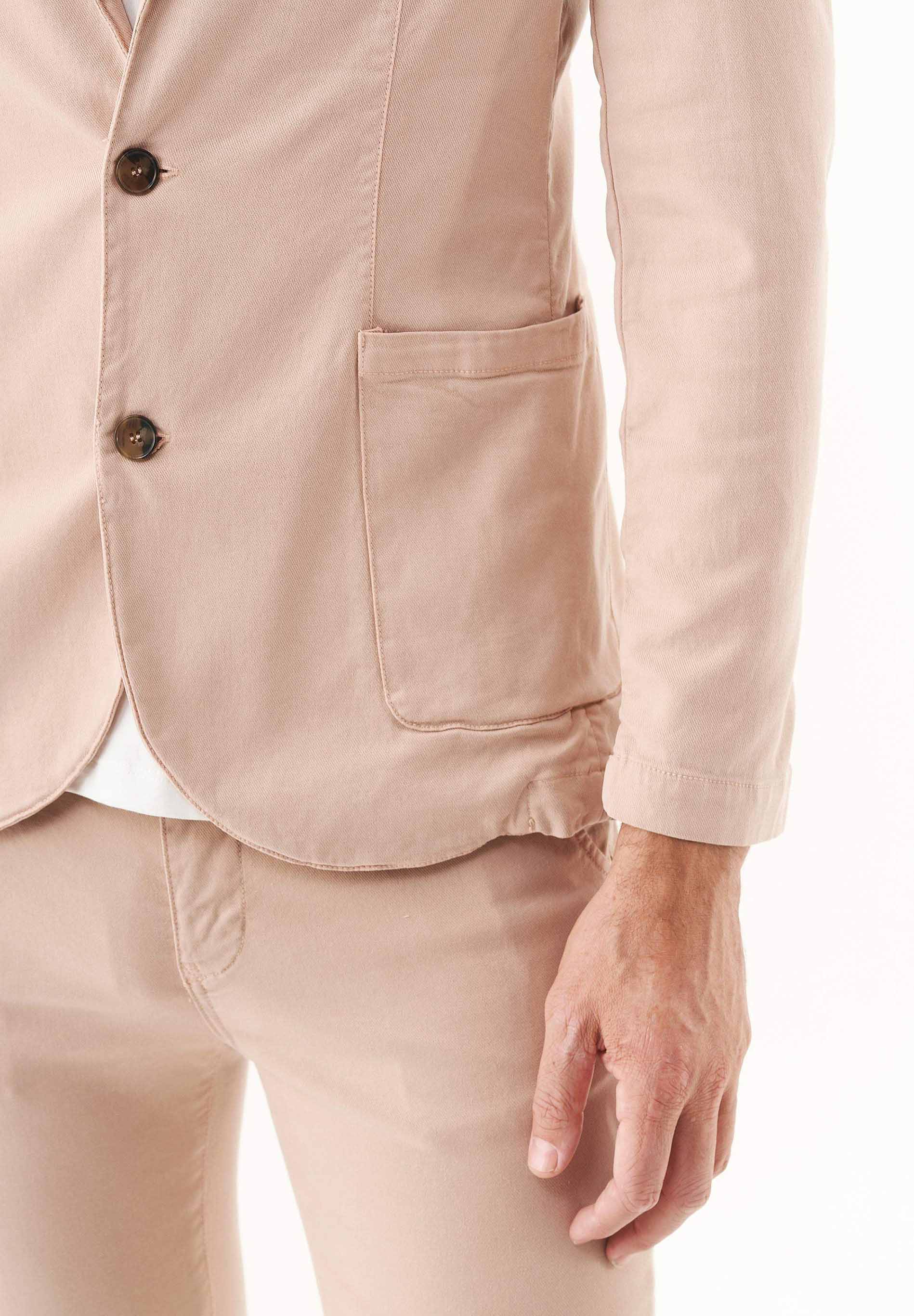 Sakko aus TENCEL™ Lyocell und Bio-Baumwolle