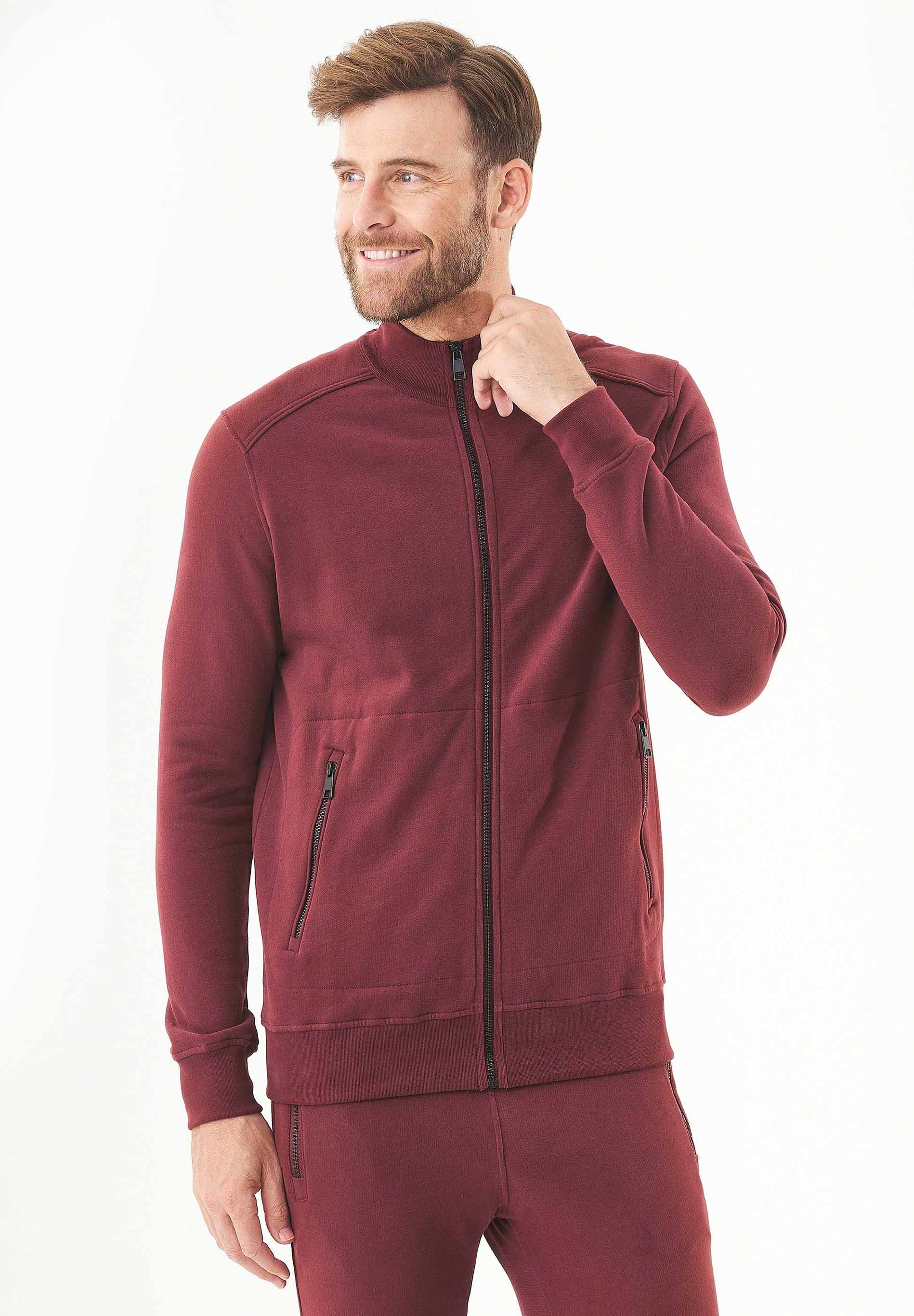 Soft Touch Sweatjacke aus Bio-Baumwolle