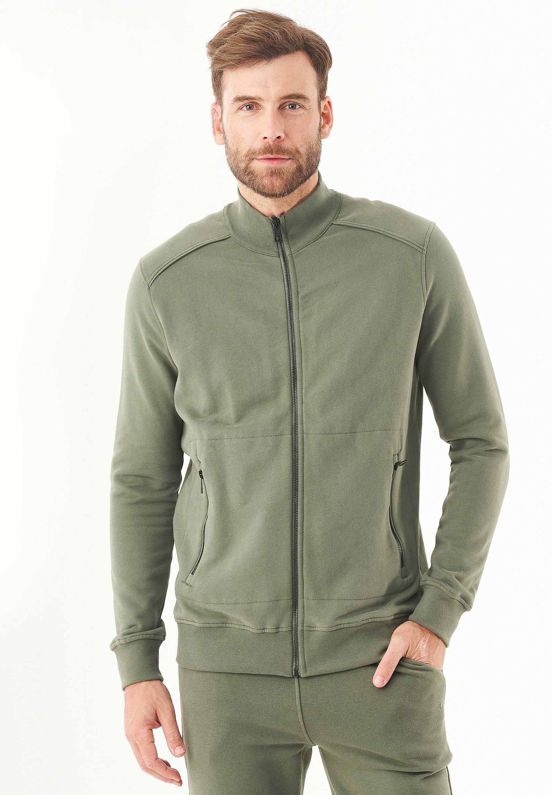 Soft Touch Sweatjacke aus Bio-Baumwolle