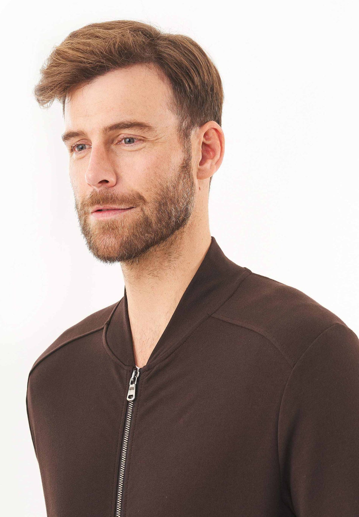 Sweatjacke aus Bio-Baumwolle – Ansicht 5