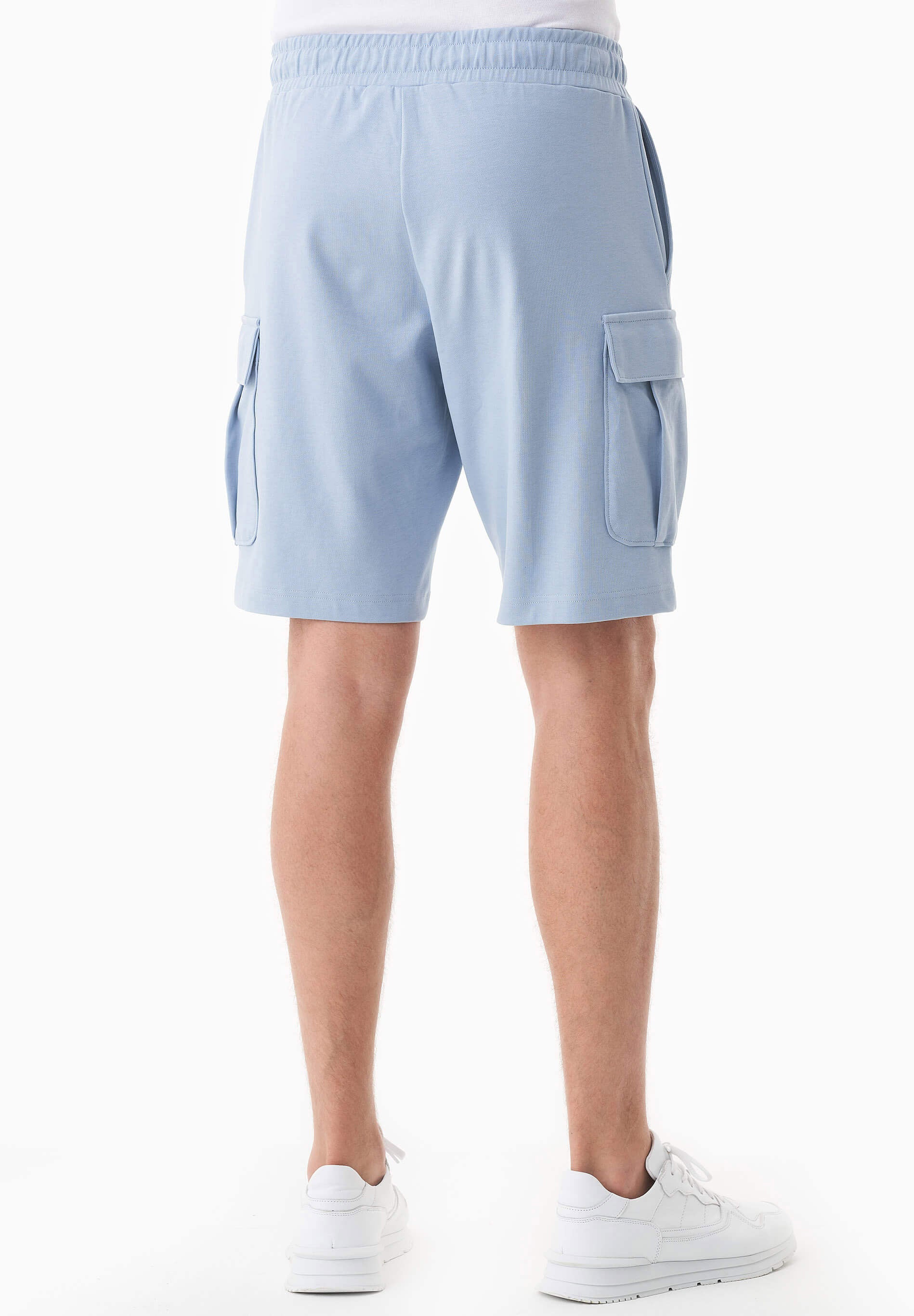 Cargo-Sweatshorts aus Bio-Baumwolle