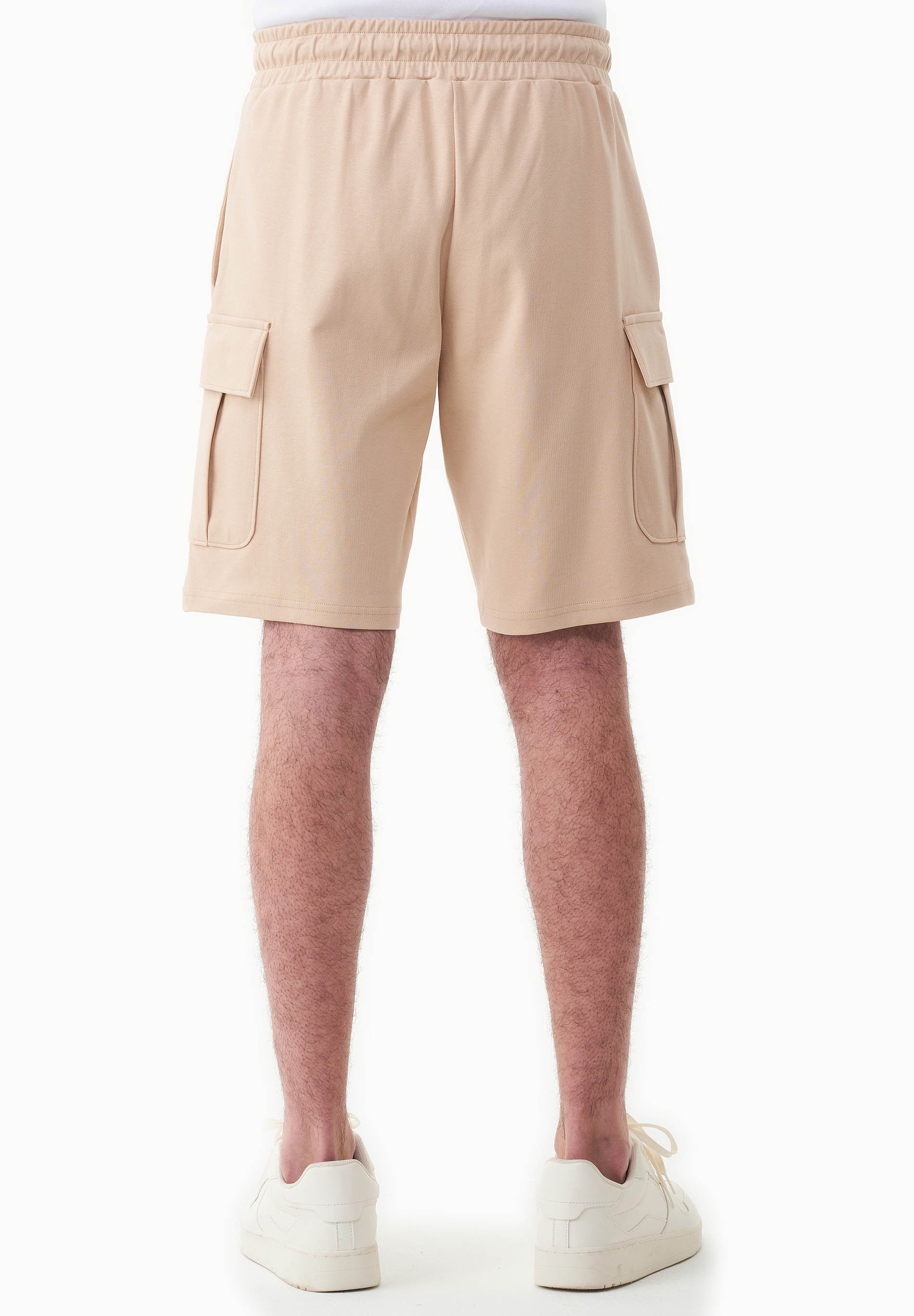 Cargo-Sweatshorts aus Bio-Baumwolle