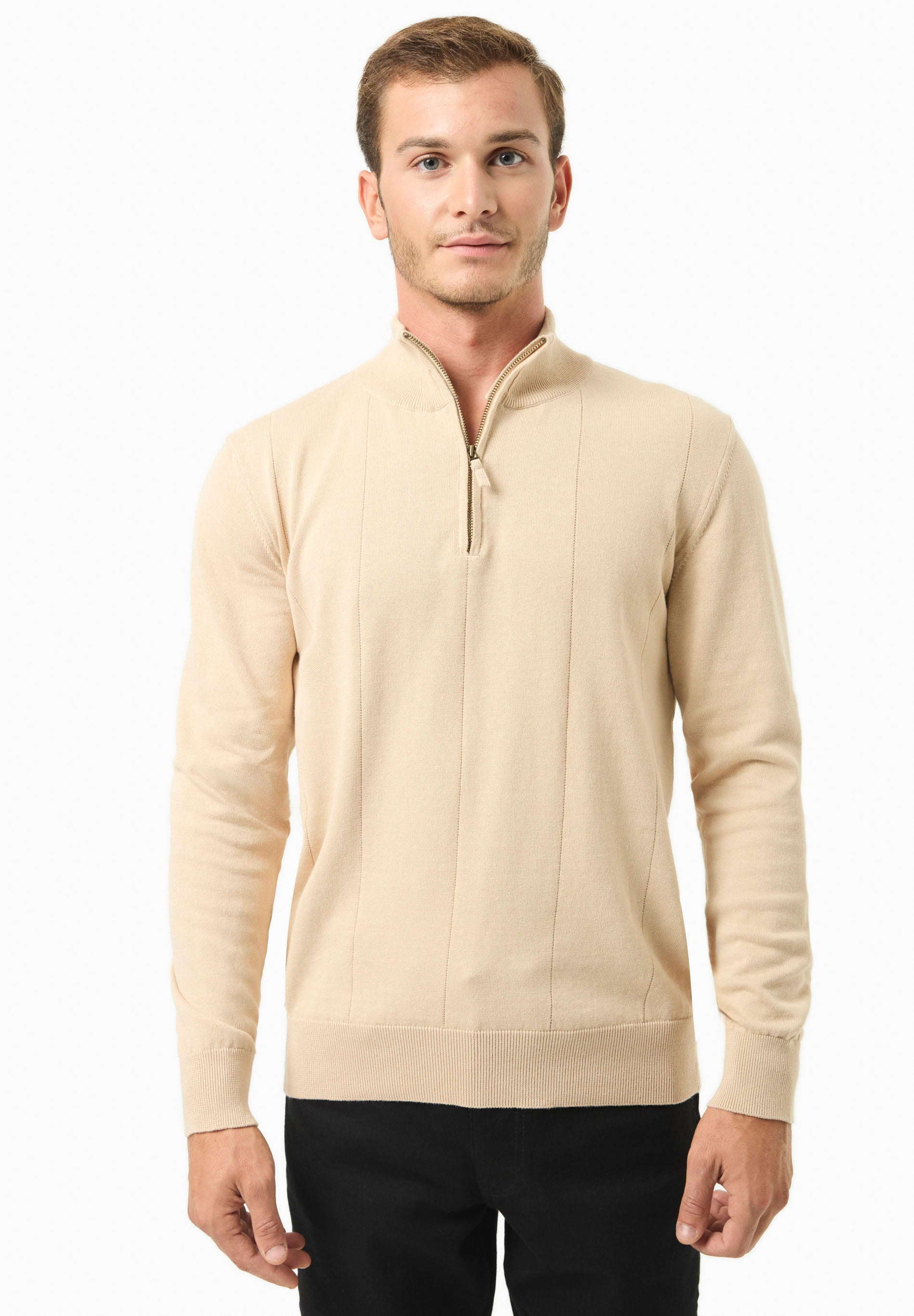 Troyer-Pullover aus Bio-Baumwolle