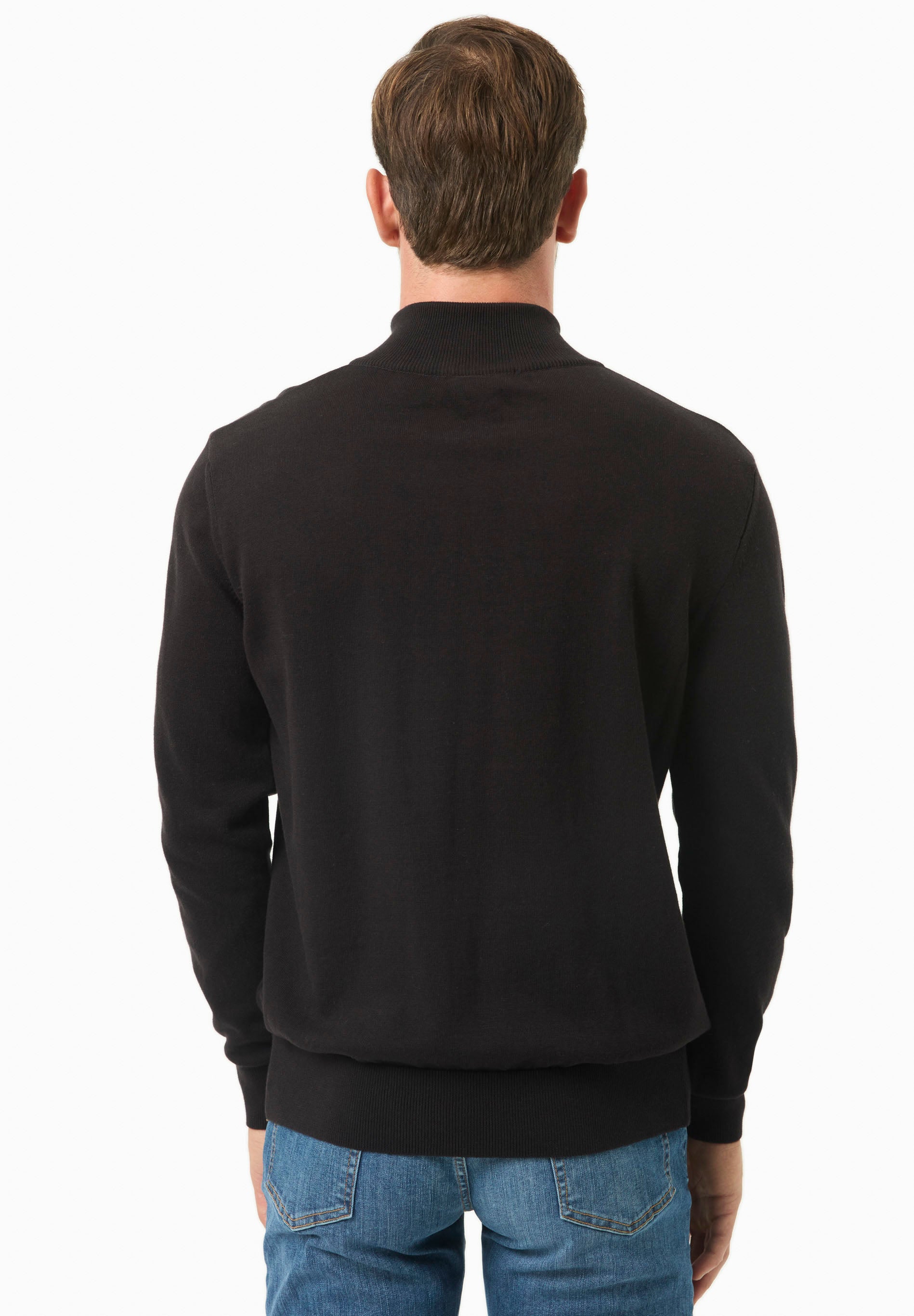 Troyer-Pullover aus Bio-Baumwolle