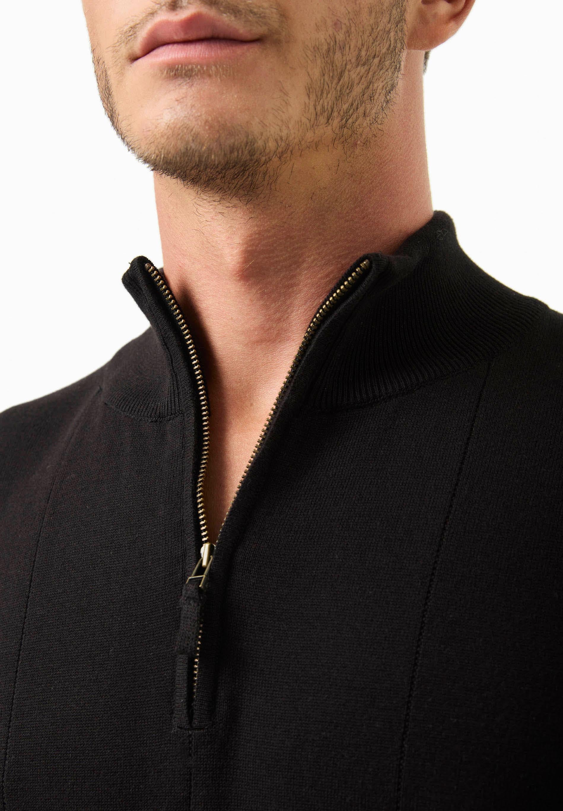 Troyer-Pullover aus Bio-Baumwolle