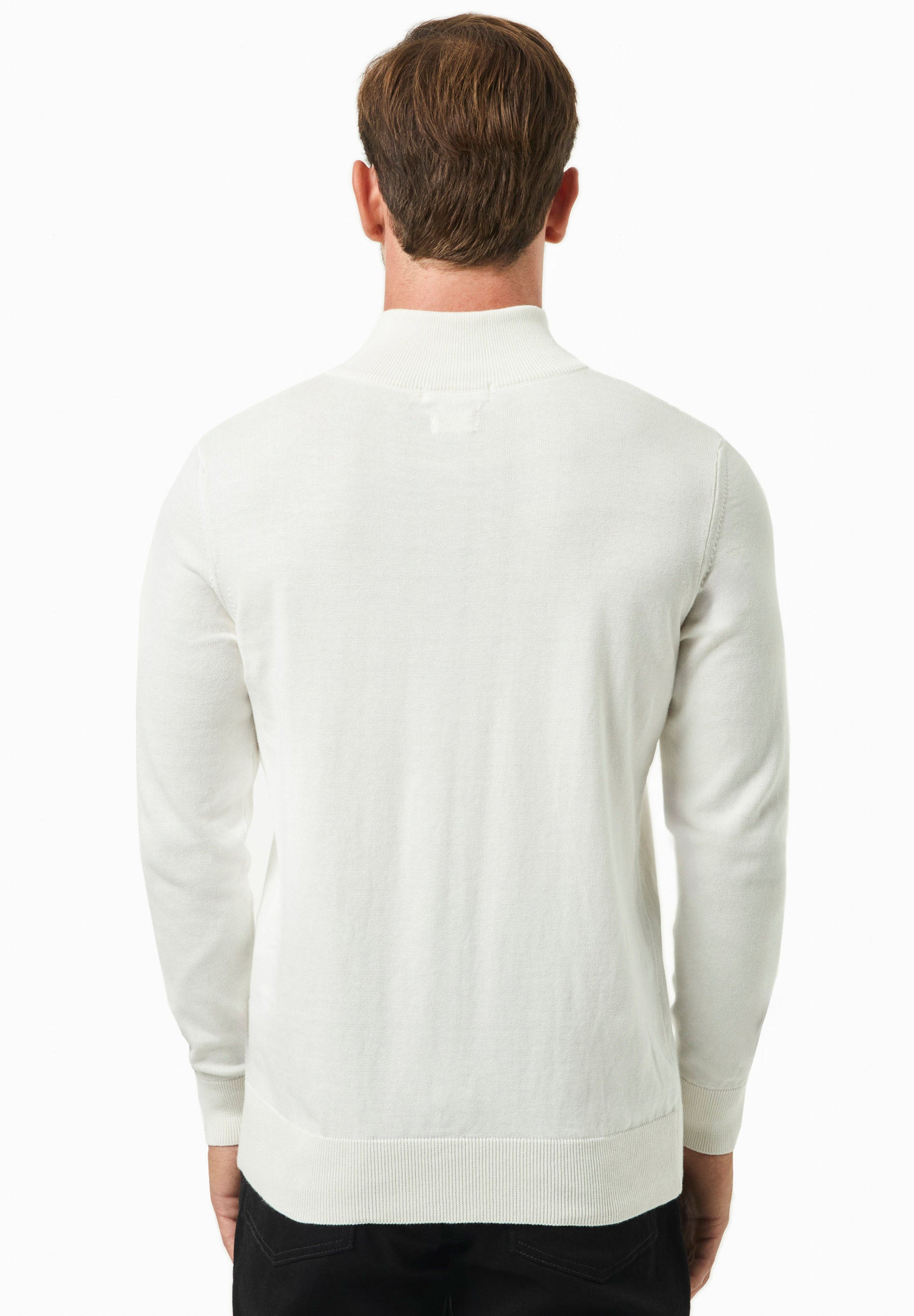 Troyer-Pullover aus Bio-Baumwolle