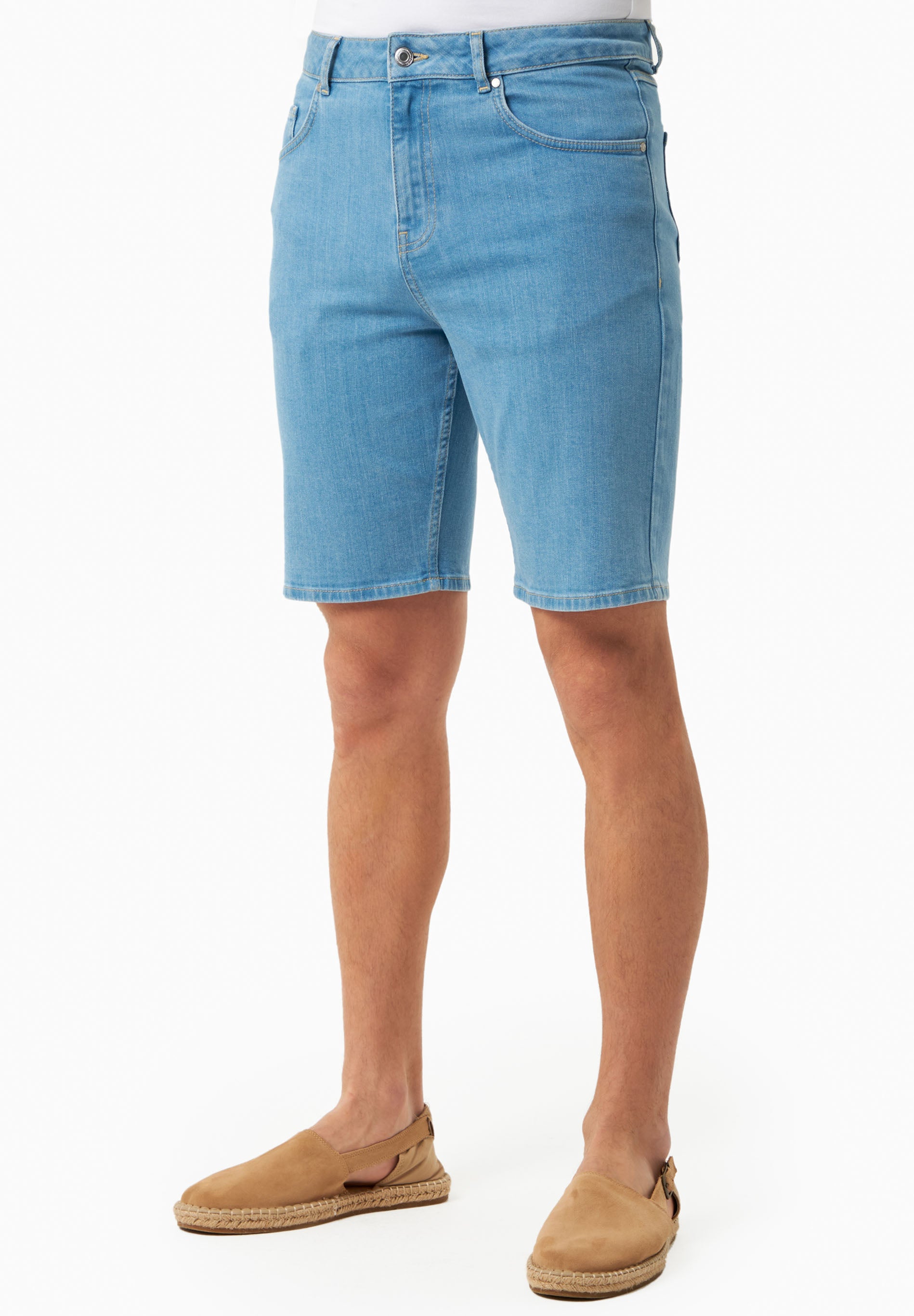 Jeans-Shorts aus Bio-Baumwolle