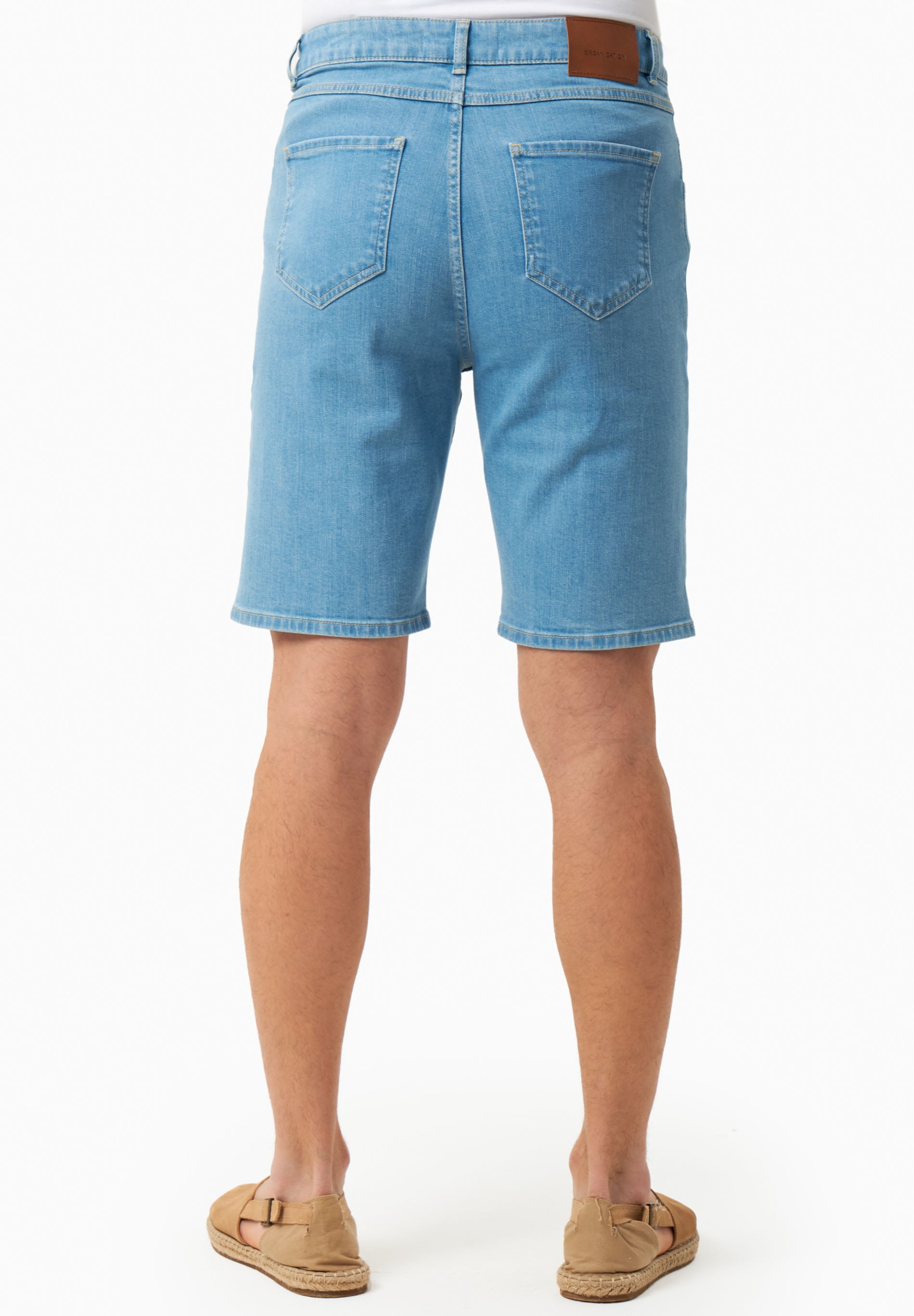 Jeans-Shorts aus Bio-Baumwolle