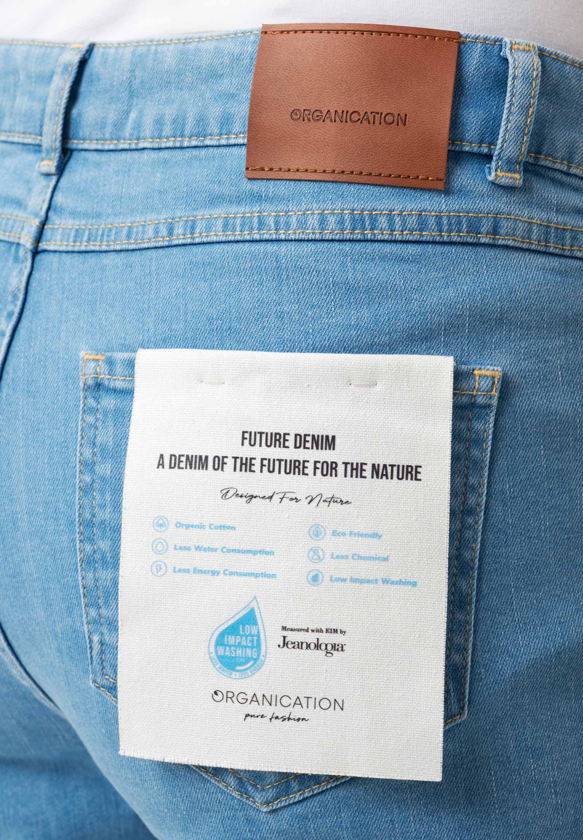 Jeans-Shorts aus Bio-Baumwolle