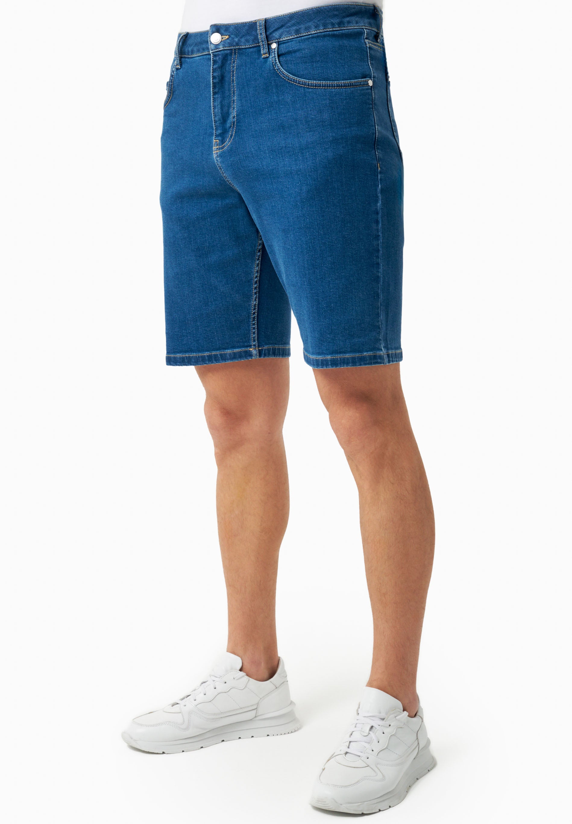 Jeans-Shorts aus Bio-Baumwolle
