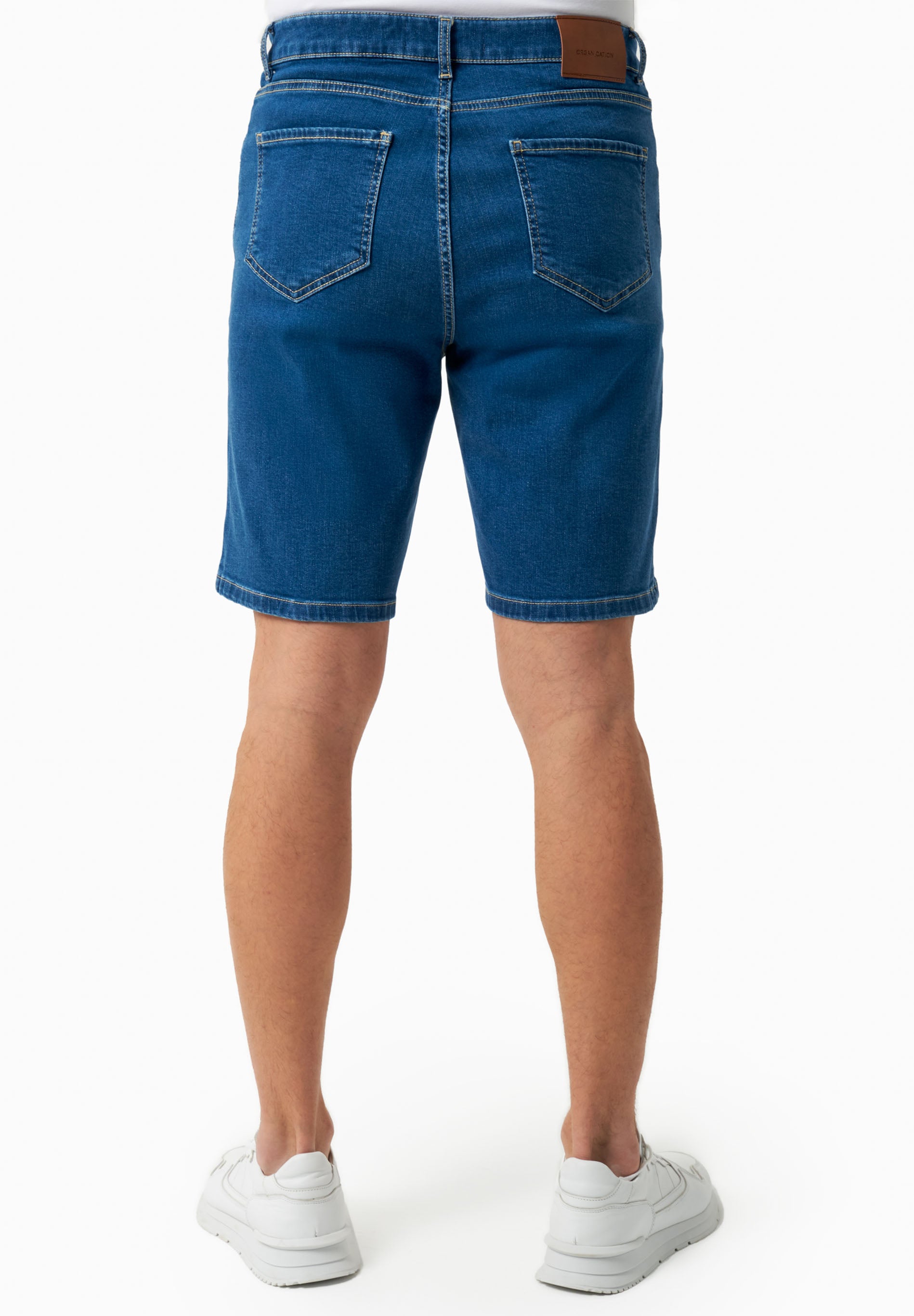 Jeans-Shorts aus Bio-Baumwolle