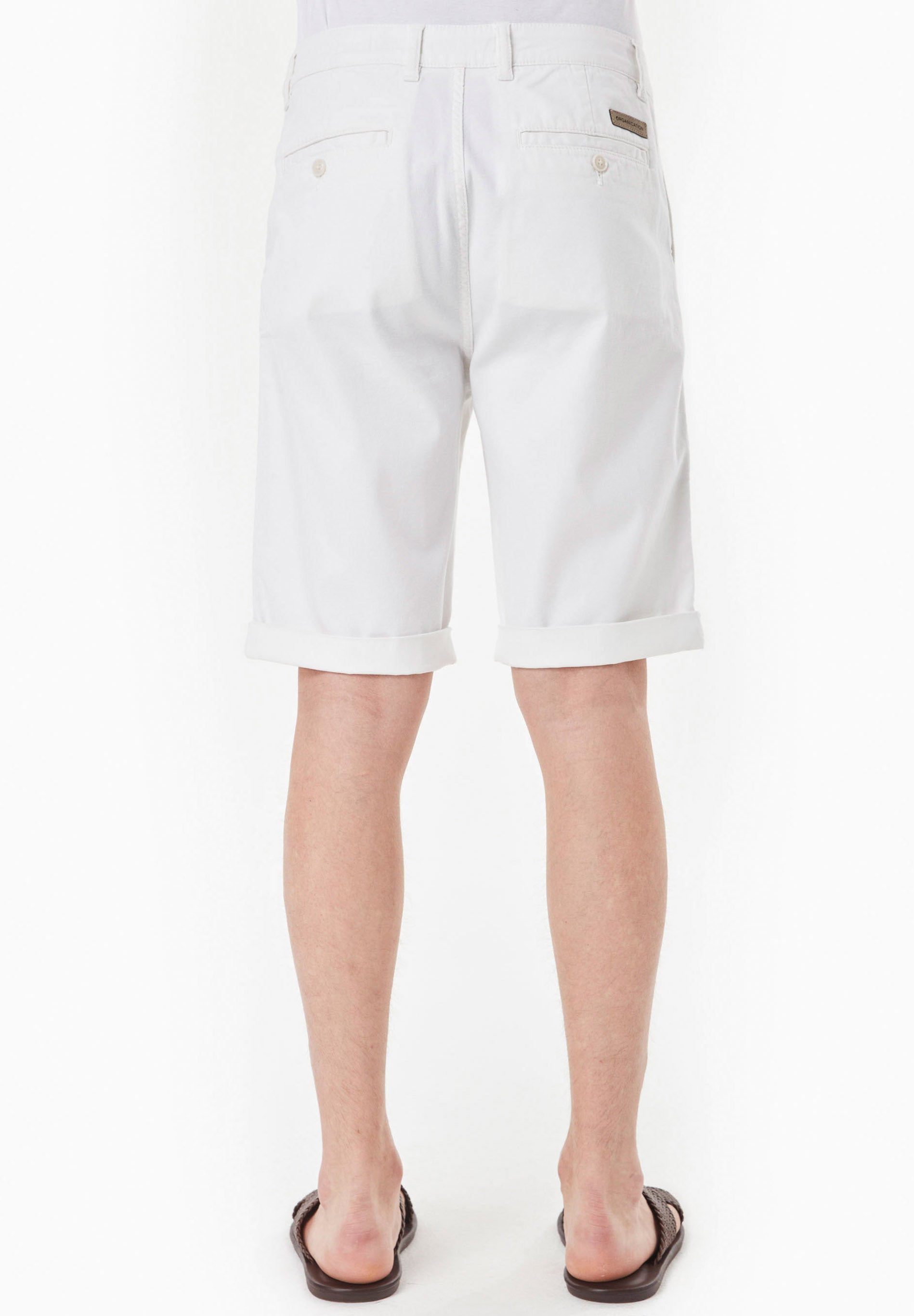 Regular-Fit Shorts aus Bio-Baumwolle