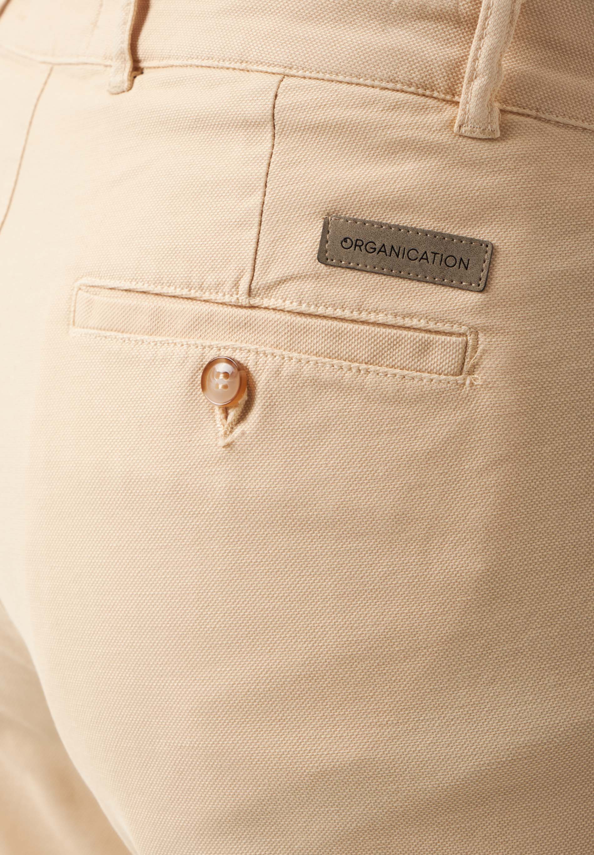 Regular-Fit Hose aus Bio-Baumwolle