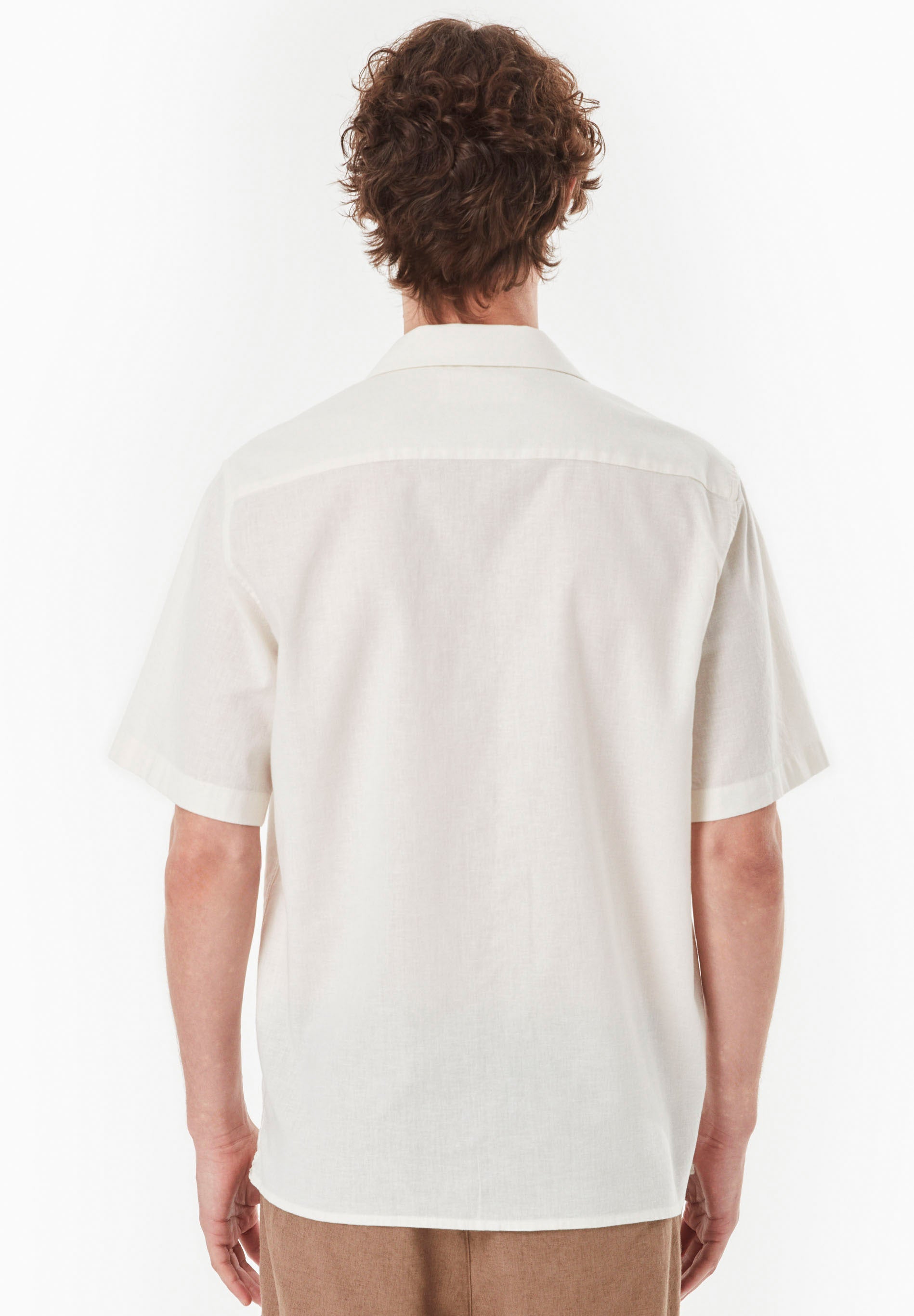 Hemd aus Bio-Baumwolle und Leinen