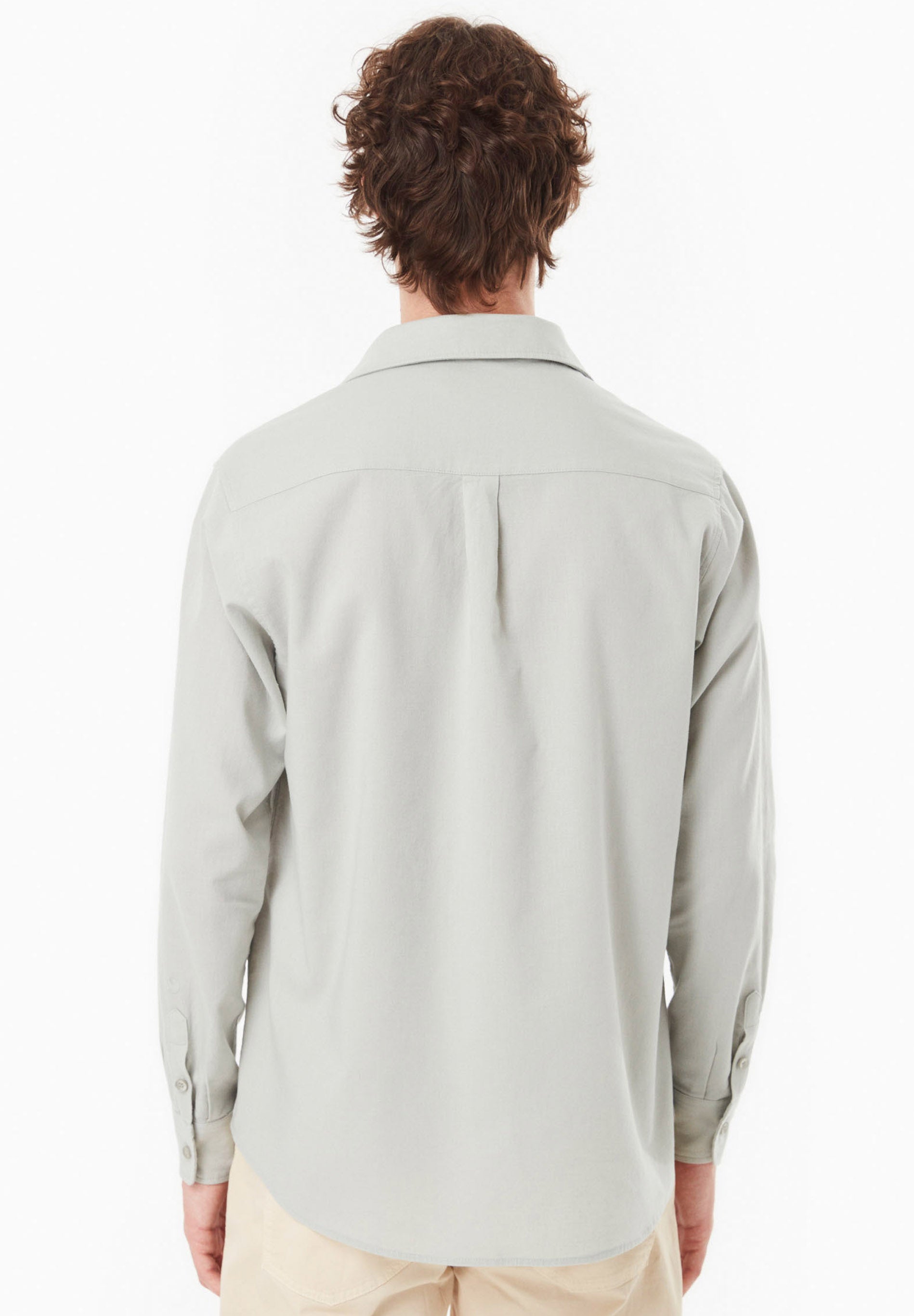 Hemd aus Bio-Baumwolle und Leinen