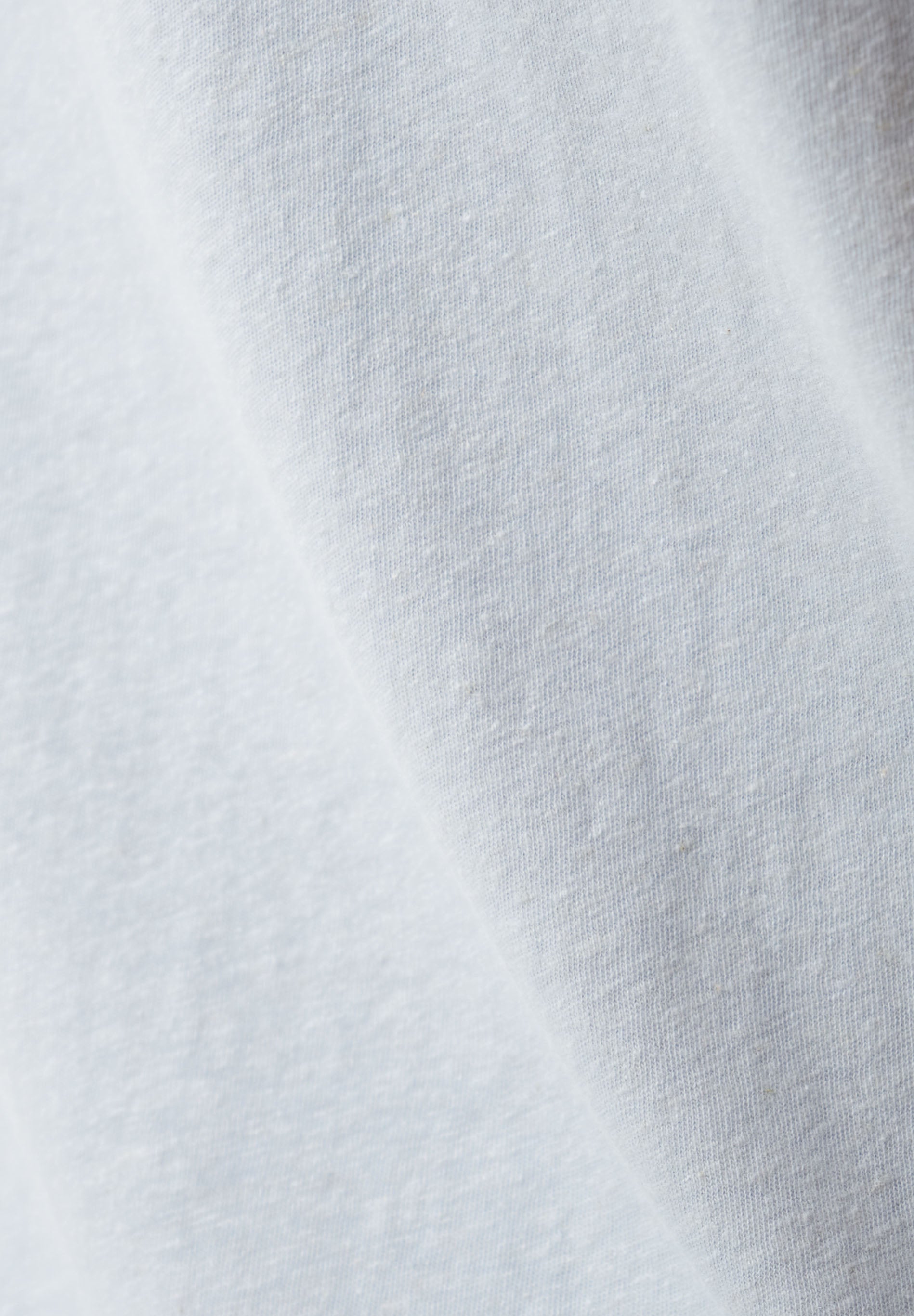 T-Shirt aus Bio-Baumwolle und Leinen