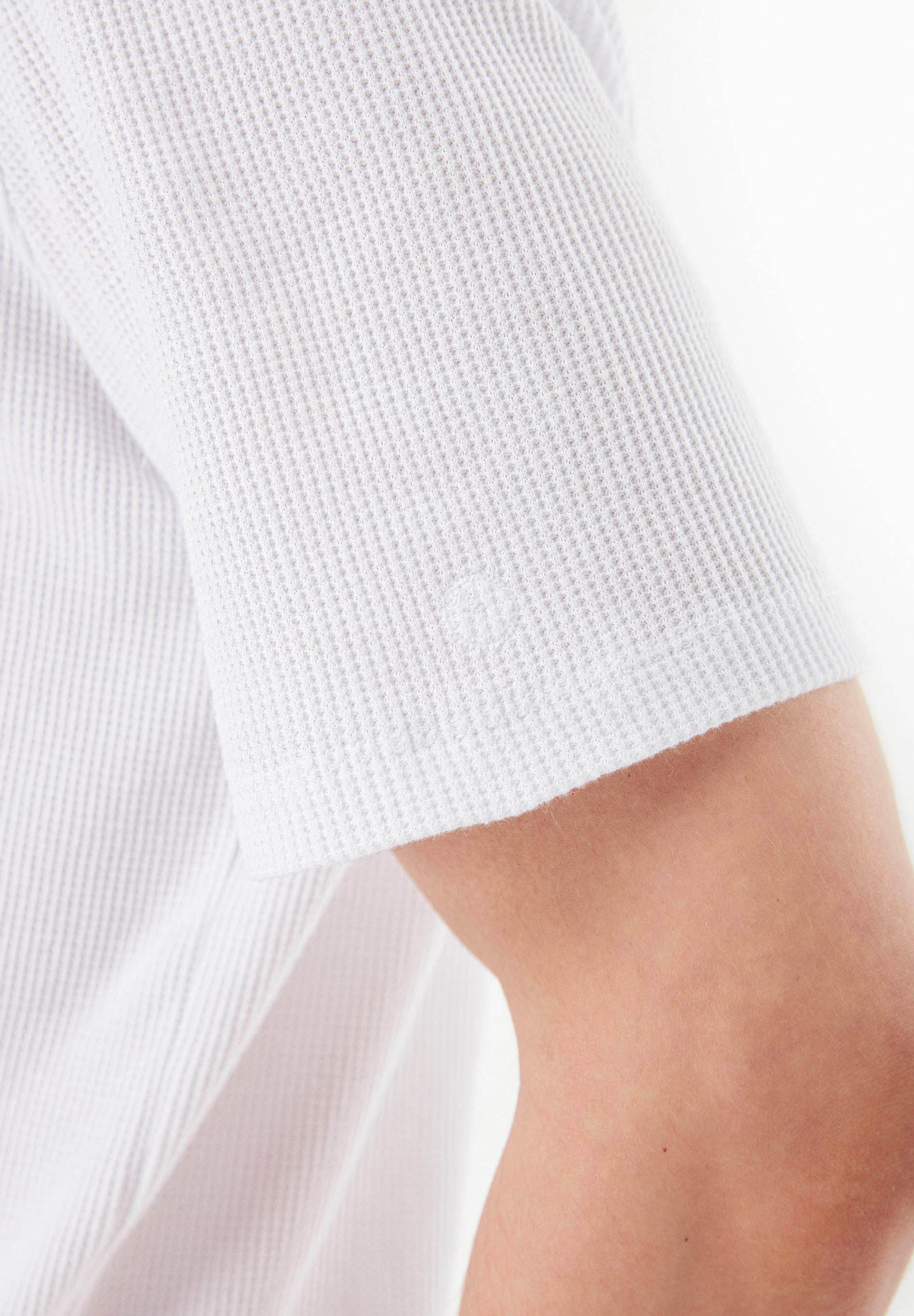 Waffel T-Shirt aus Bio-Baumwolle