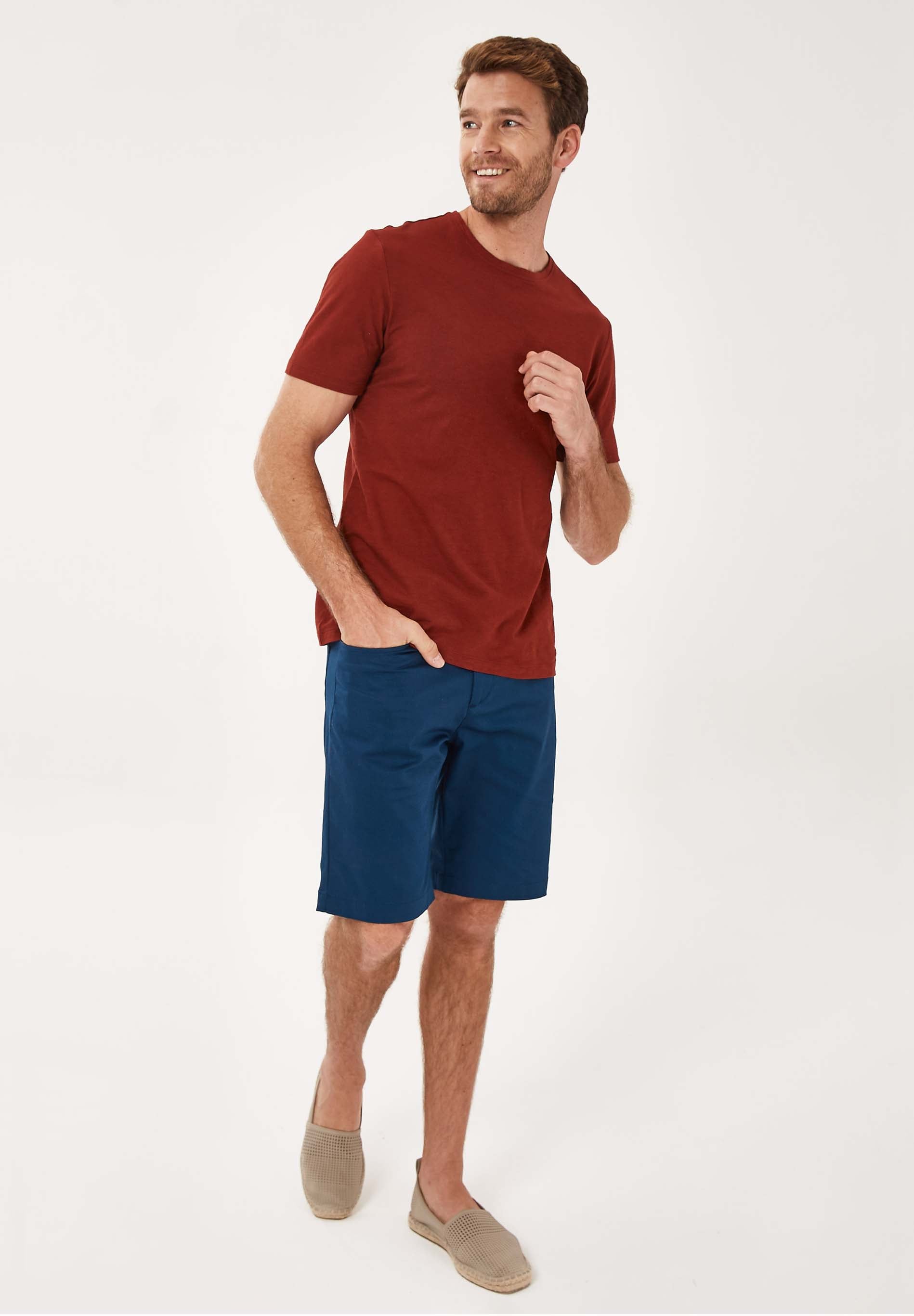Basic T-Shirt aus Bio-Baumwolle