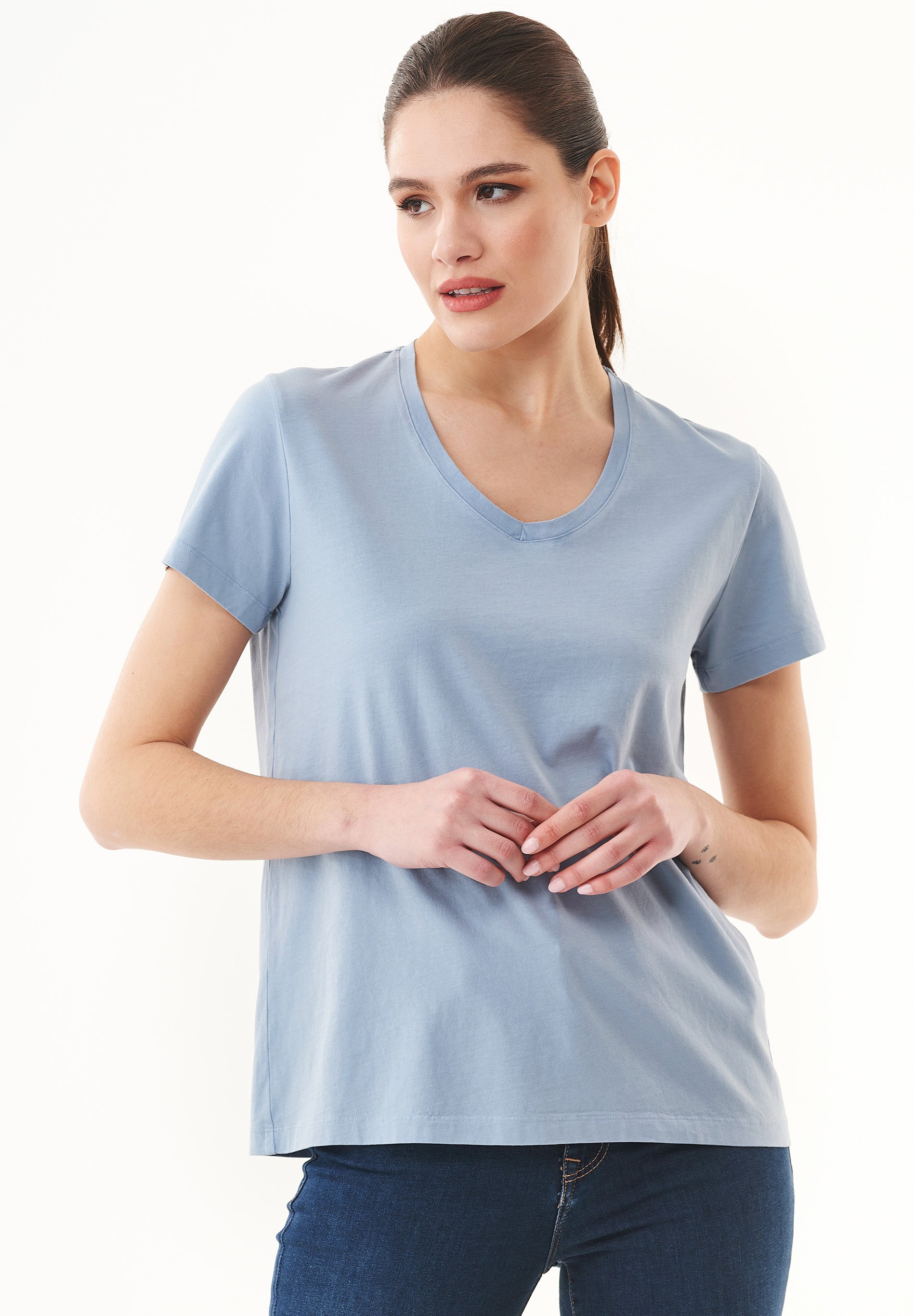 Natural Dye T-Shirt aus Bio-Baumwolle