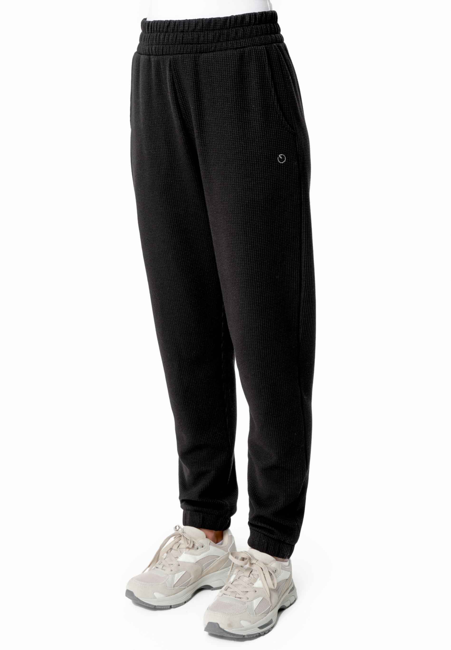 PARISS | Waffel Jogginghose aus Bio-Baumwolle und recyceltem Polyester
