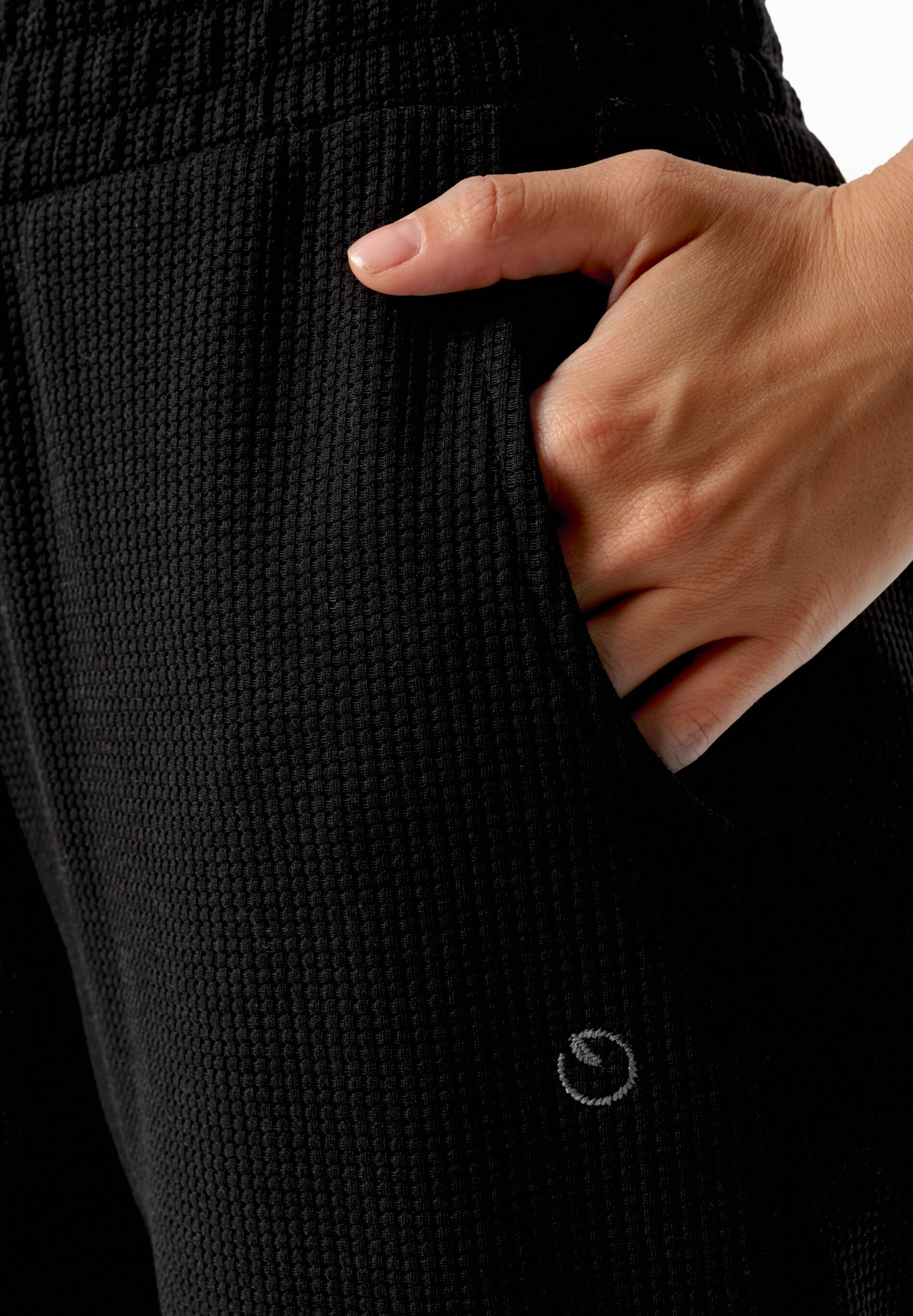 PARISS | Waffel Jogginghose aus Bio-Baumwolle und recyceltem Polyester