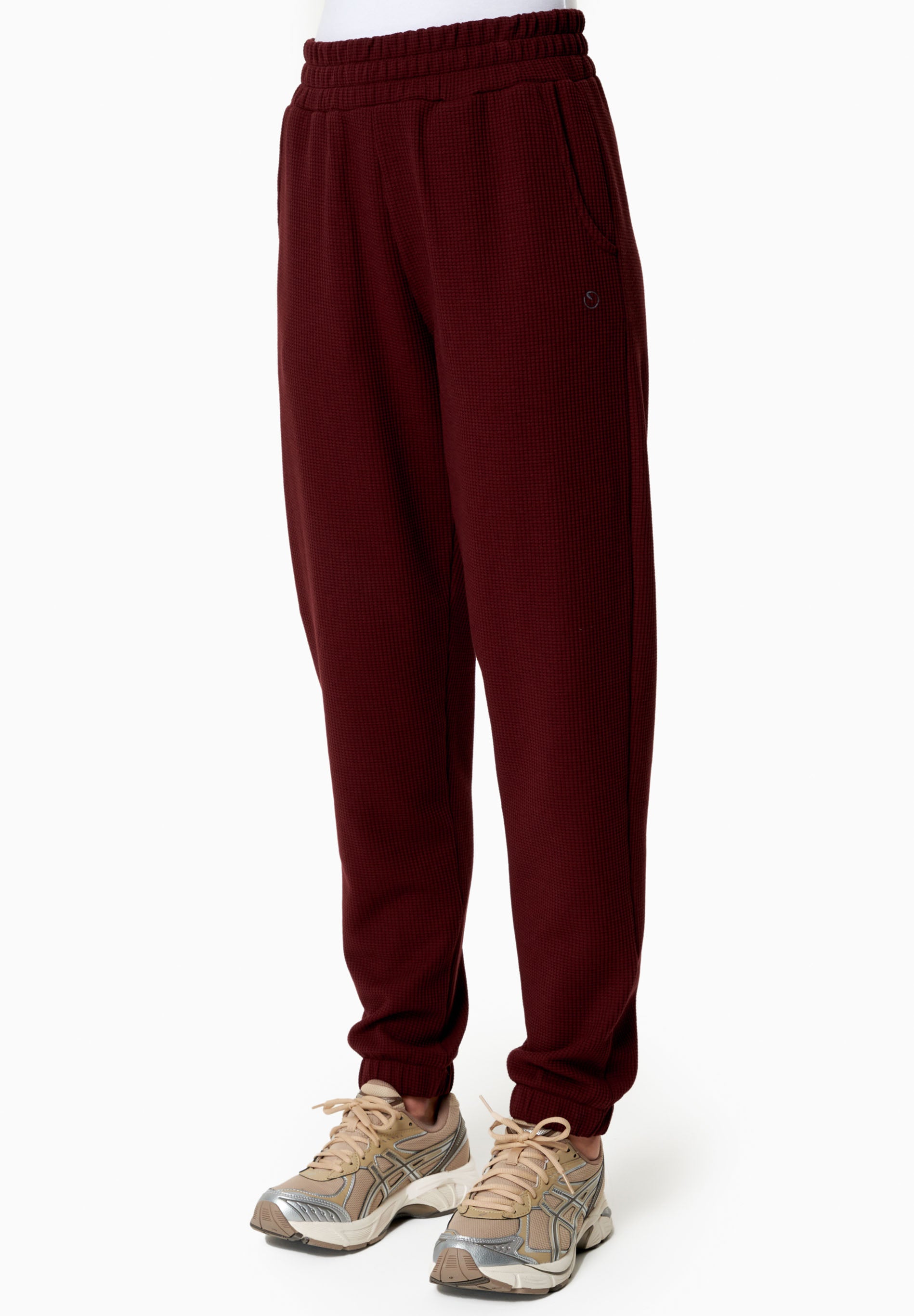 PARISS | Waffel Jogginghose aus Bio-Baumwolle und recyceltem Polyester
