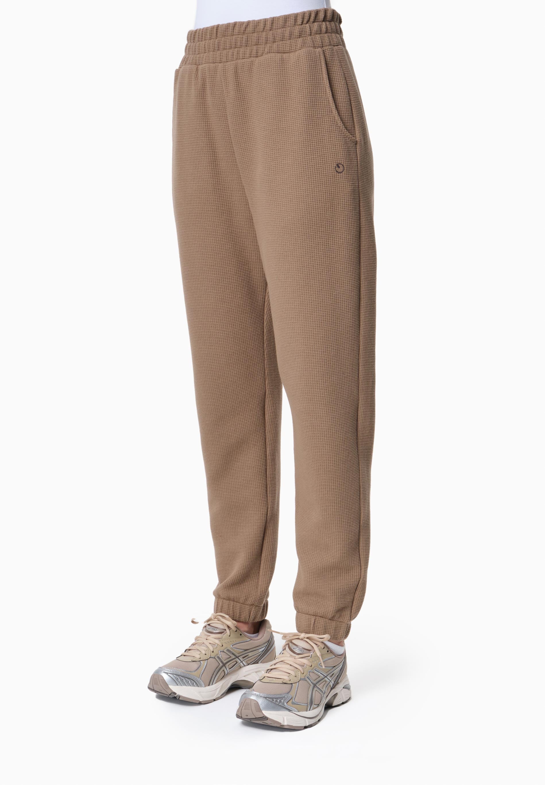 PARISS | Waffel Jogginghose aus Bio-Baumwolle und recyceltem Polyester