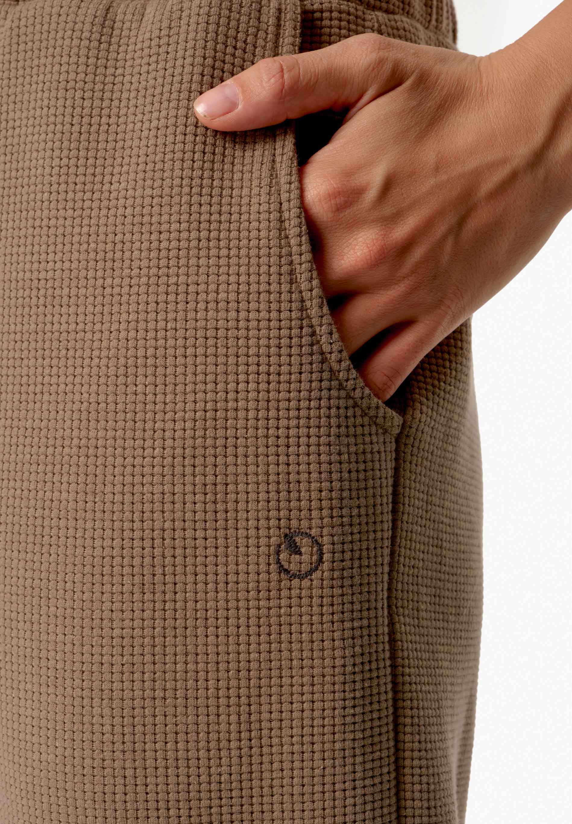 PARISS | Waffel Jogginghose aus Bio-Baumwolle und recyceltem Polyester