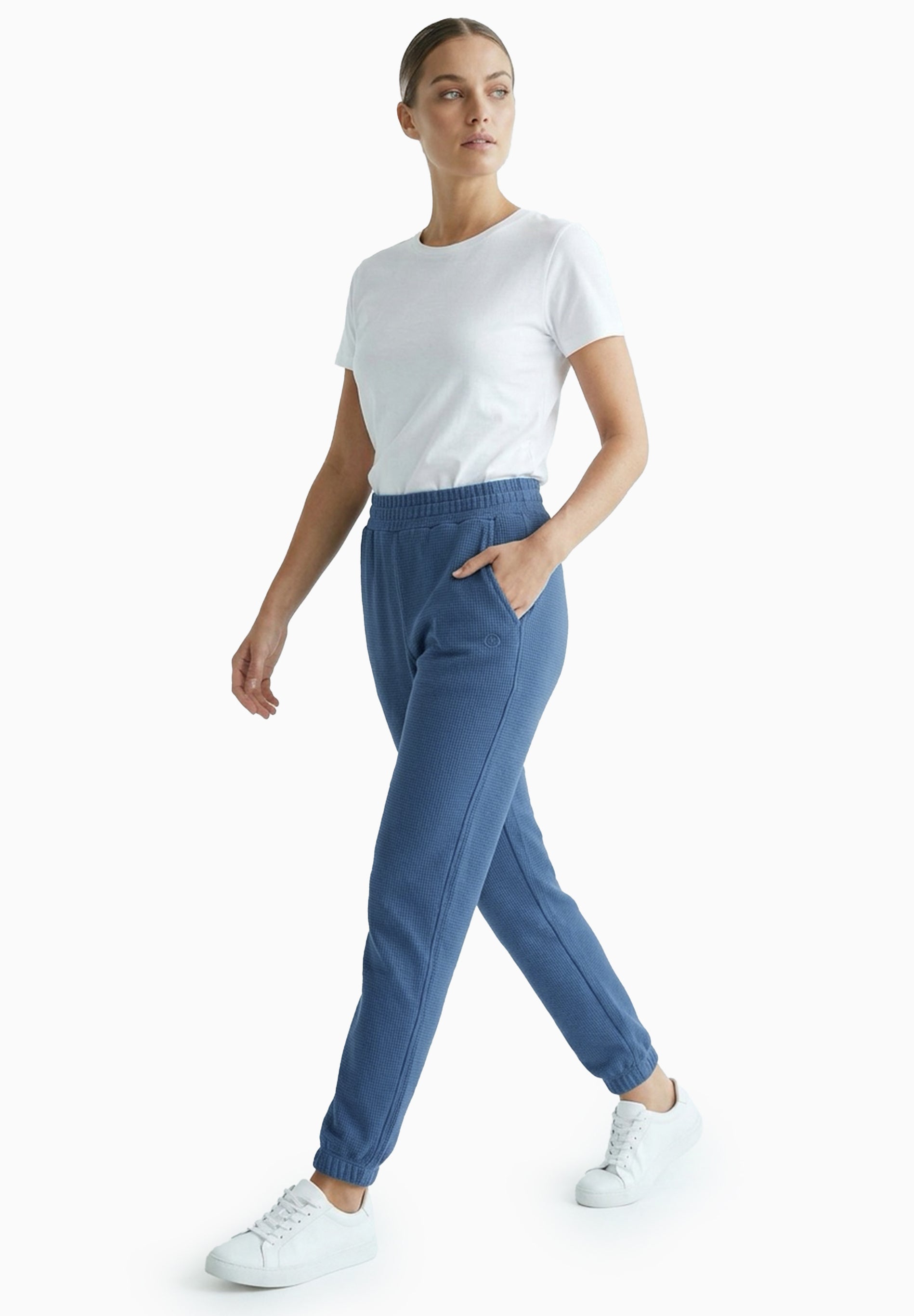 PARISS | Waffel Jogginghose aus Bio-Baumwolle und recyceltem Polyester