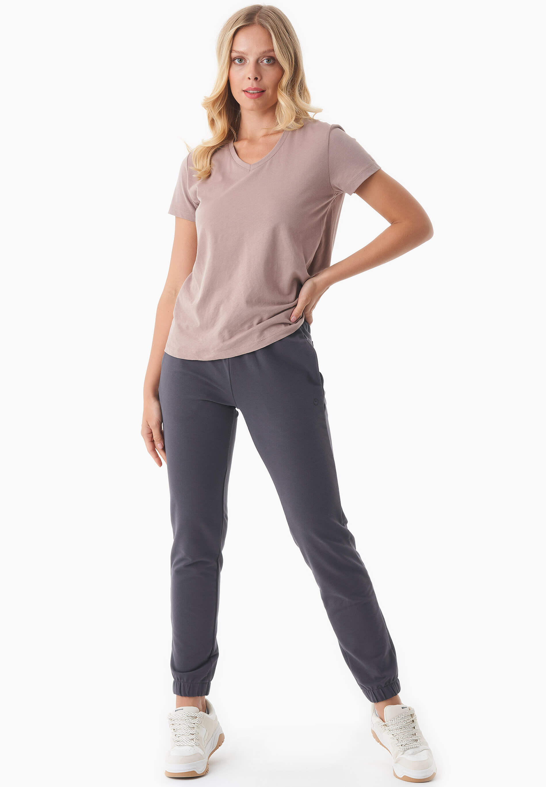 Polly Essentials Sweathose Aus Bio Baumwolle Recyceltem Polyester 3 main image 0