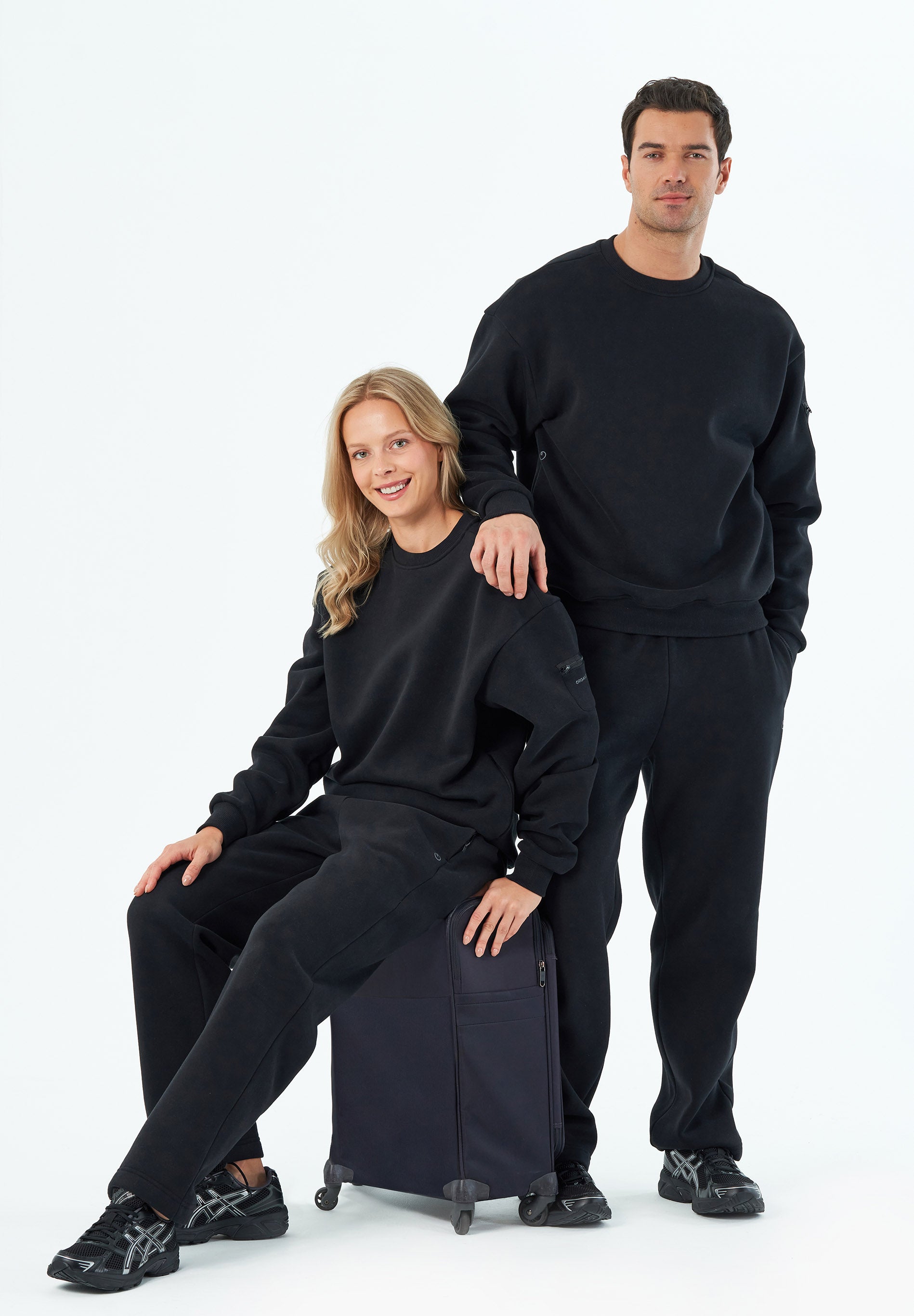 POLLEN | Essentials Travel Unisex Jogginghose aus Bio-Baumwolle & Recyceltem Polyester