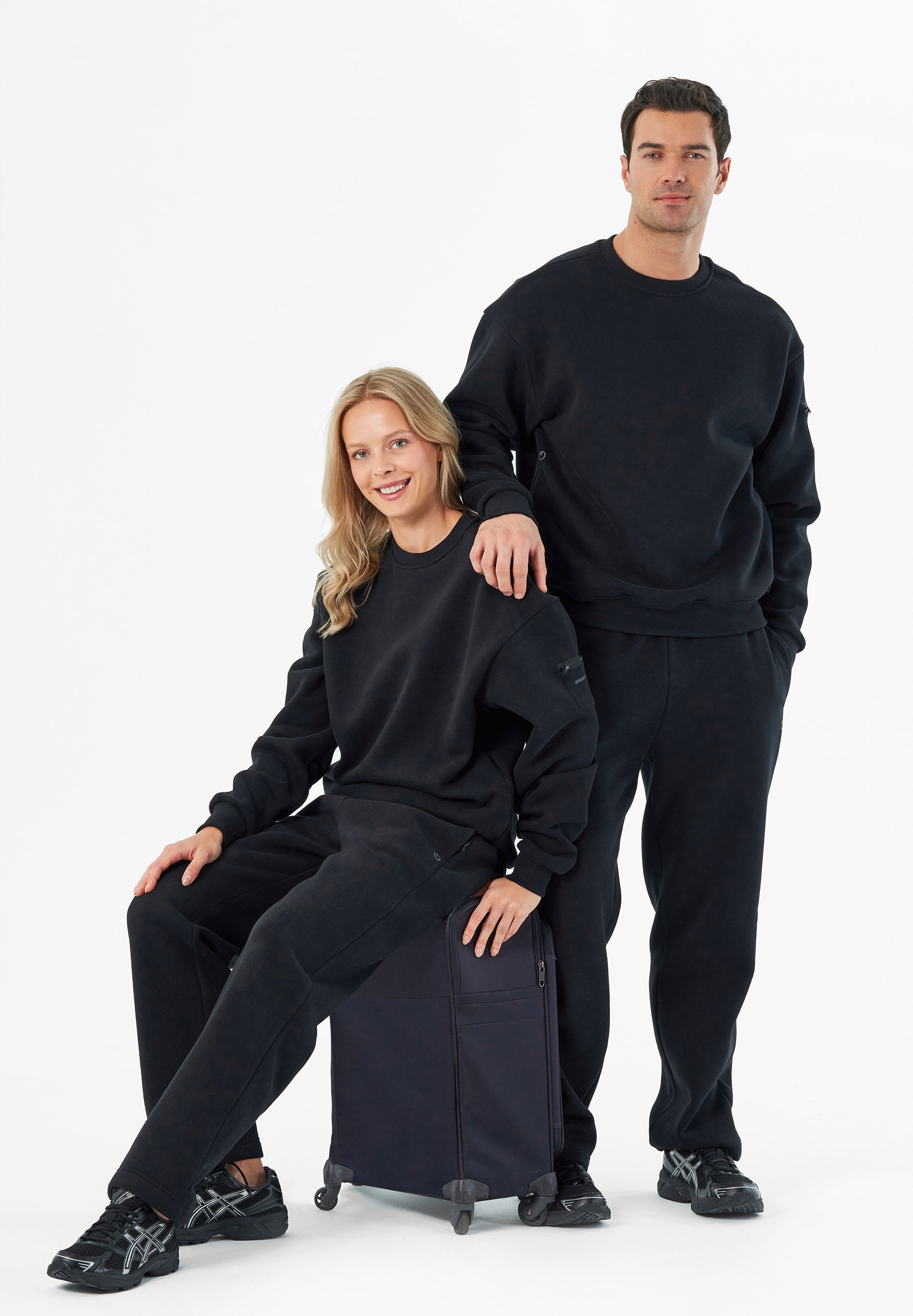 POLLEN | Essentials Travel Unisex Jogginghose aus Bio-Baumwolle & Recyceltem Polyester