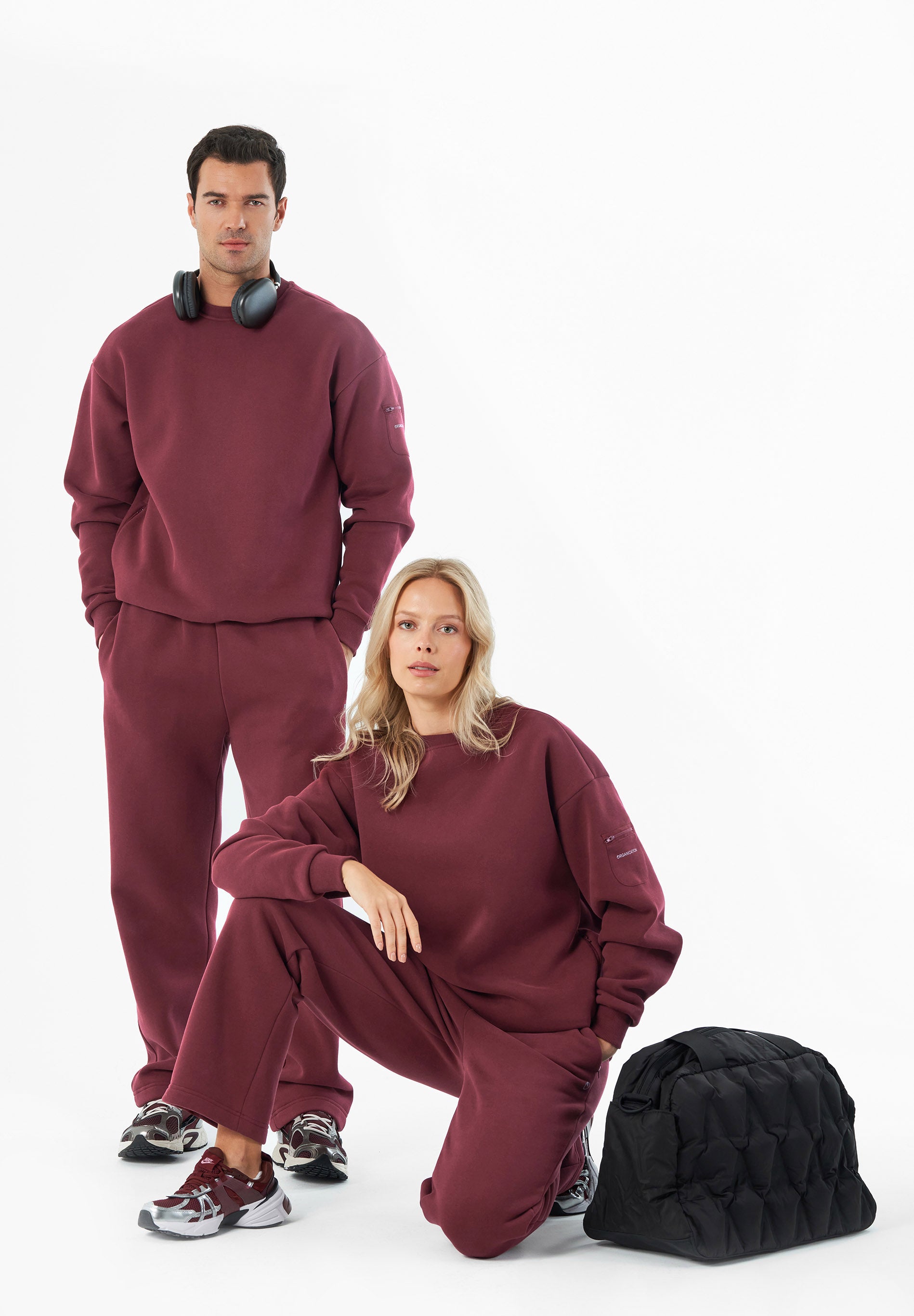 POLLEN | Essentials Travel Unisex Jogginghose aus Bio-Baumwolle & Recyceltem Polyester