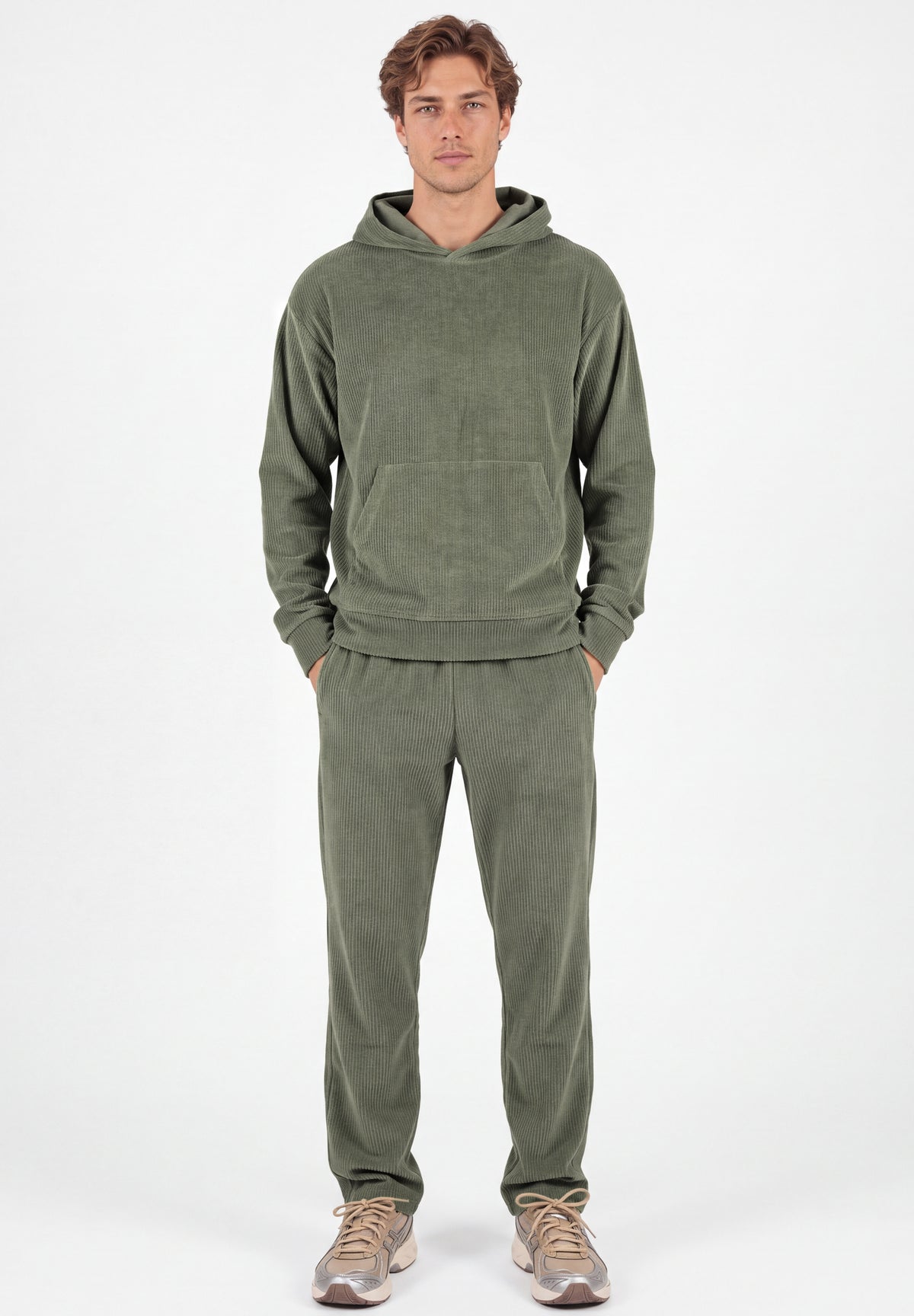 Cord-Sweathose aus Bio-Baumwolle
