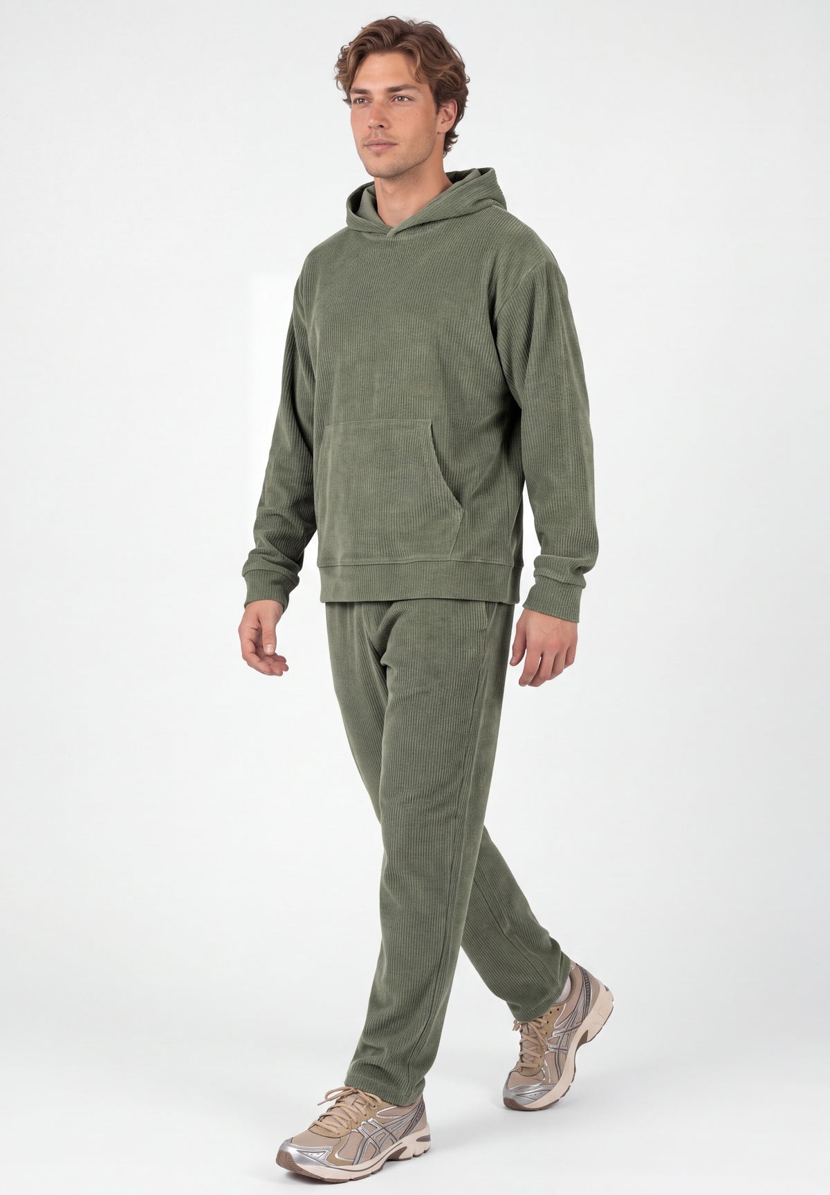 Cord-Sweathose aus Bio-Baumwolle