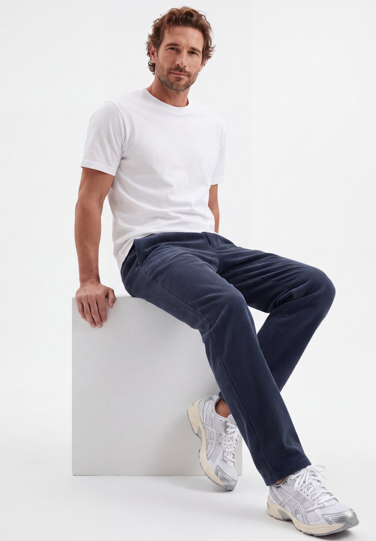 Cord-Sweathose aus Bio-Baumwolle