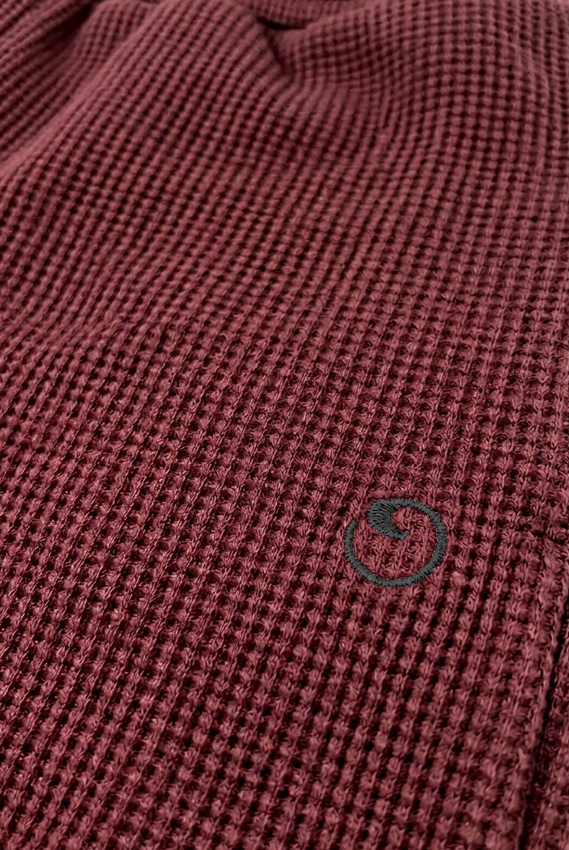 POZZAN | Waffel Jogginghose aus Bio-Baumwolle & recyceltem Polyester