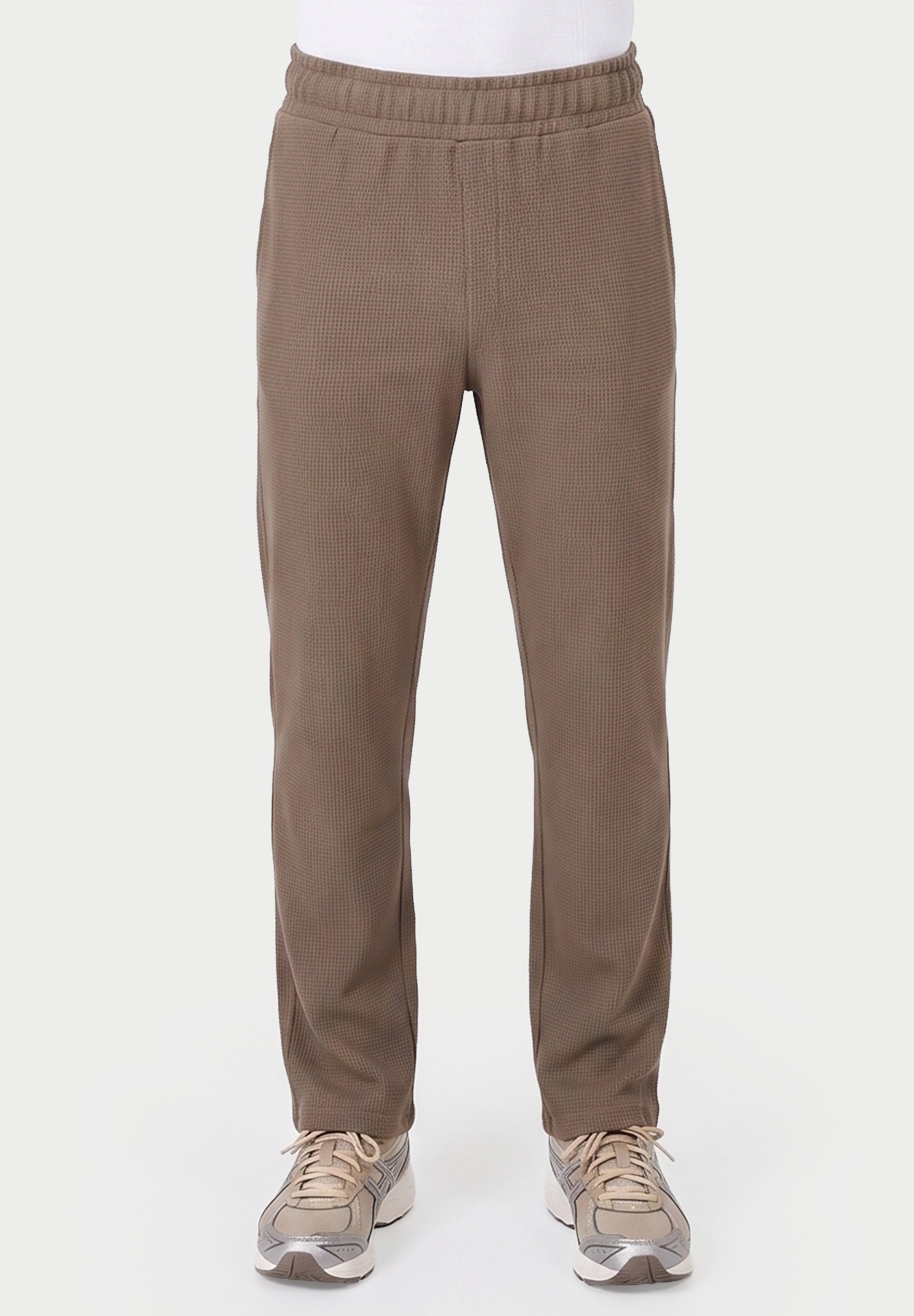POZZAN | Waffel Jogginghose aus Bio-Baumwolle & recyceltem Polyester