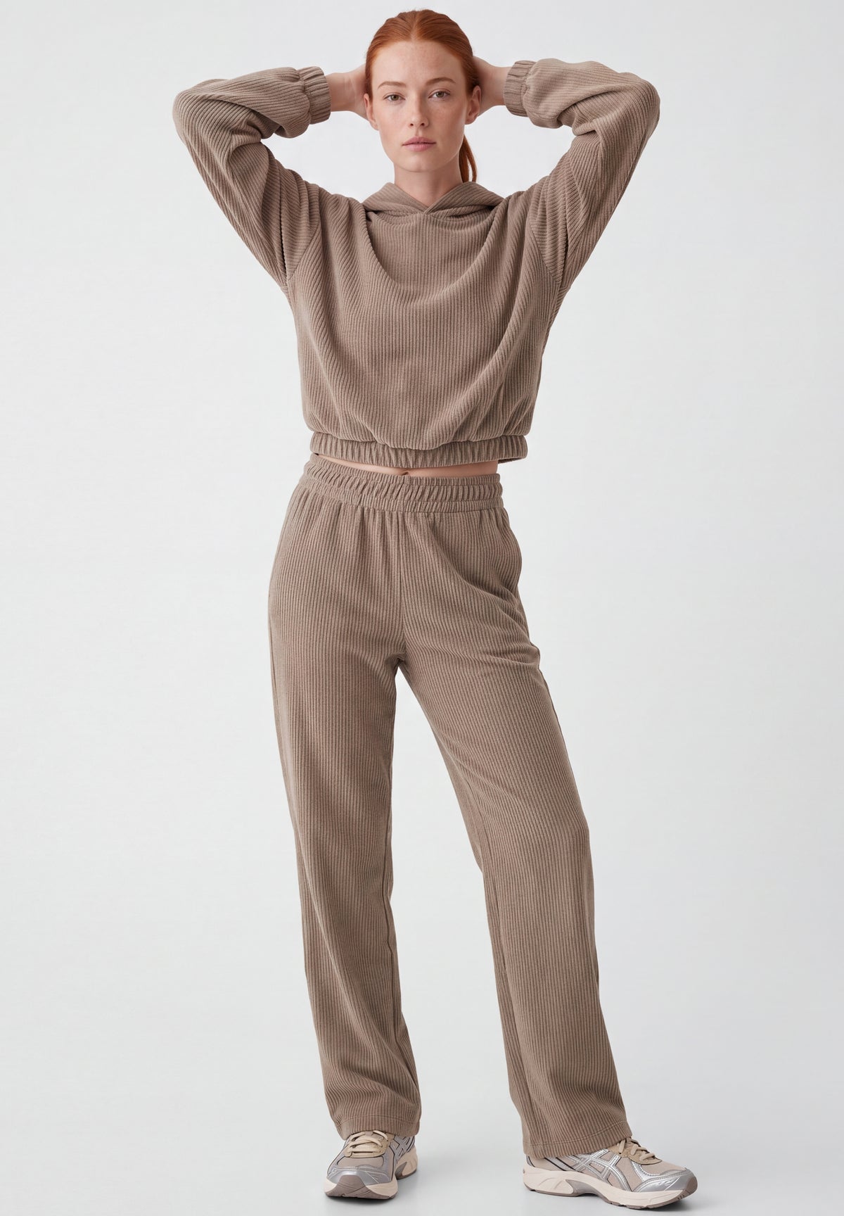 Cord-Sweathose aus Bio-Baumwolle