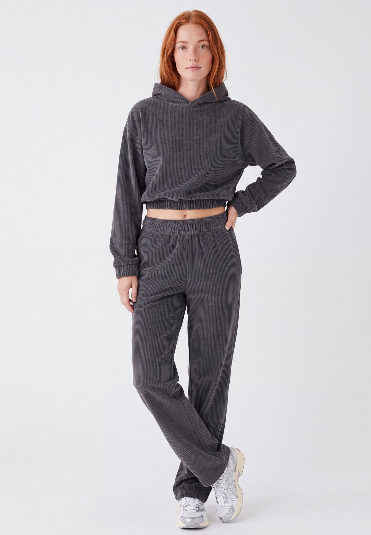 Cord-Sweathose aus Bio-Baumwolle