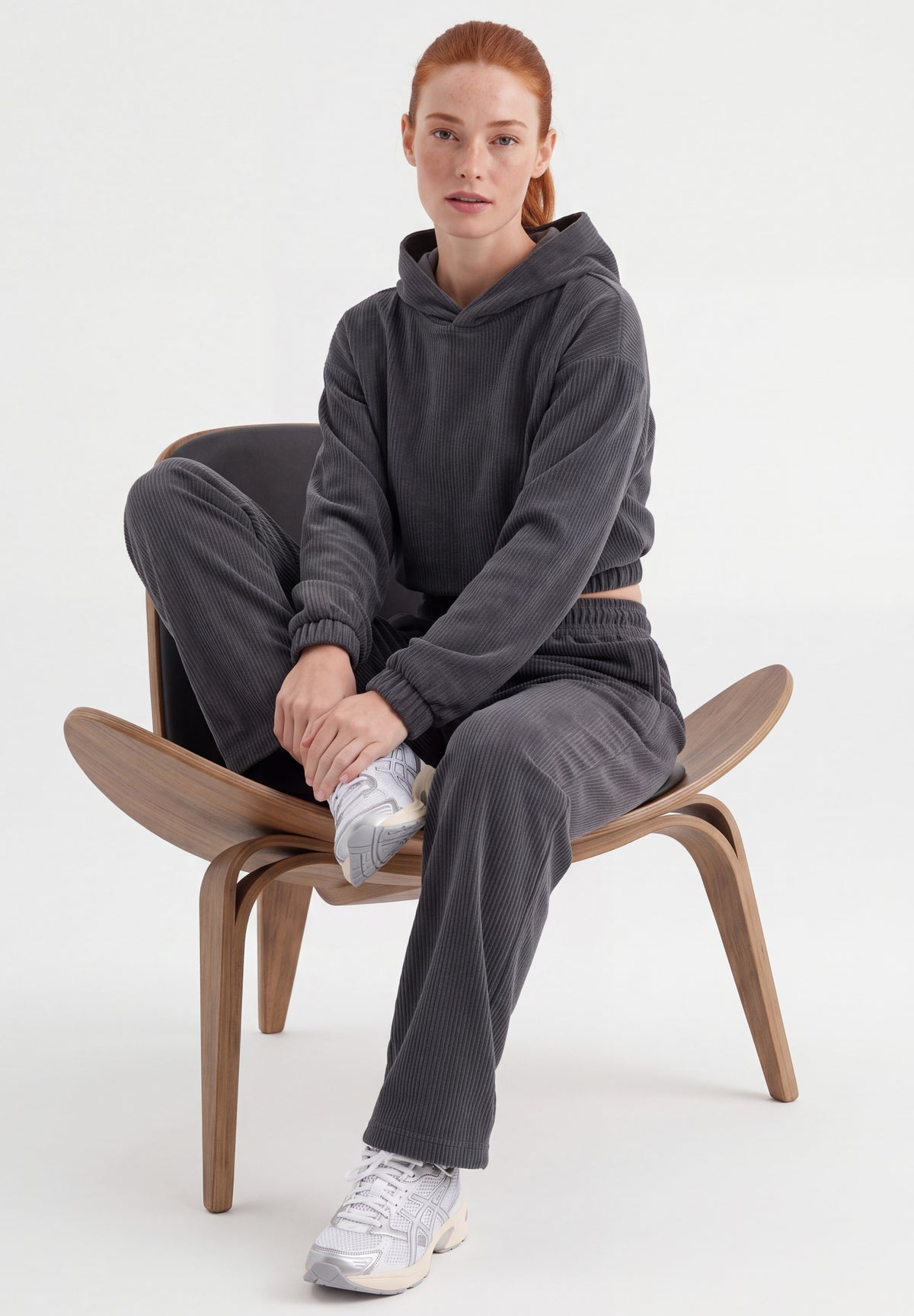 Cord-Sweathose aus Bio-Baumwolle