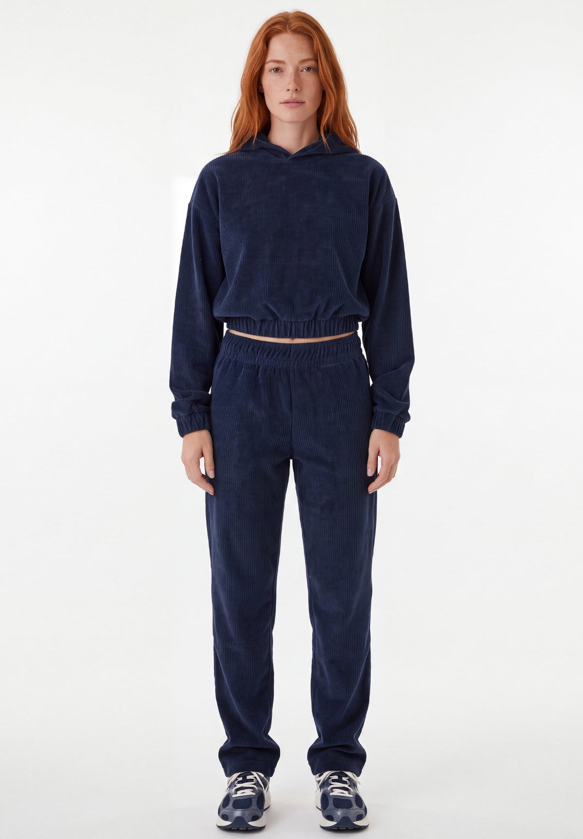 PRISCILLA | Cord-Sweathose aus Bio-Baumwolle