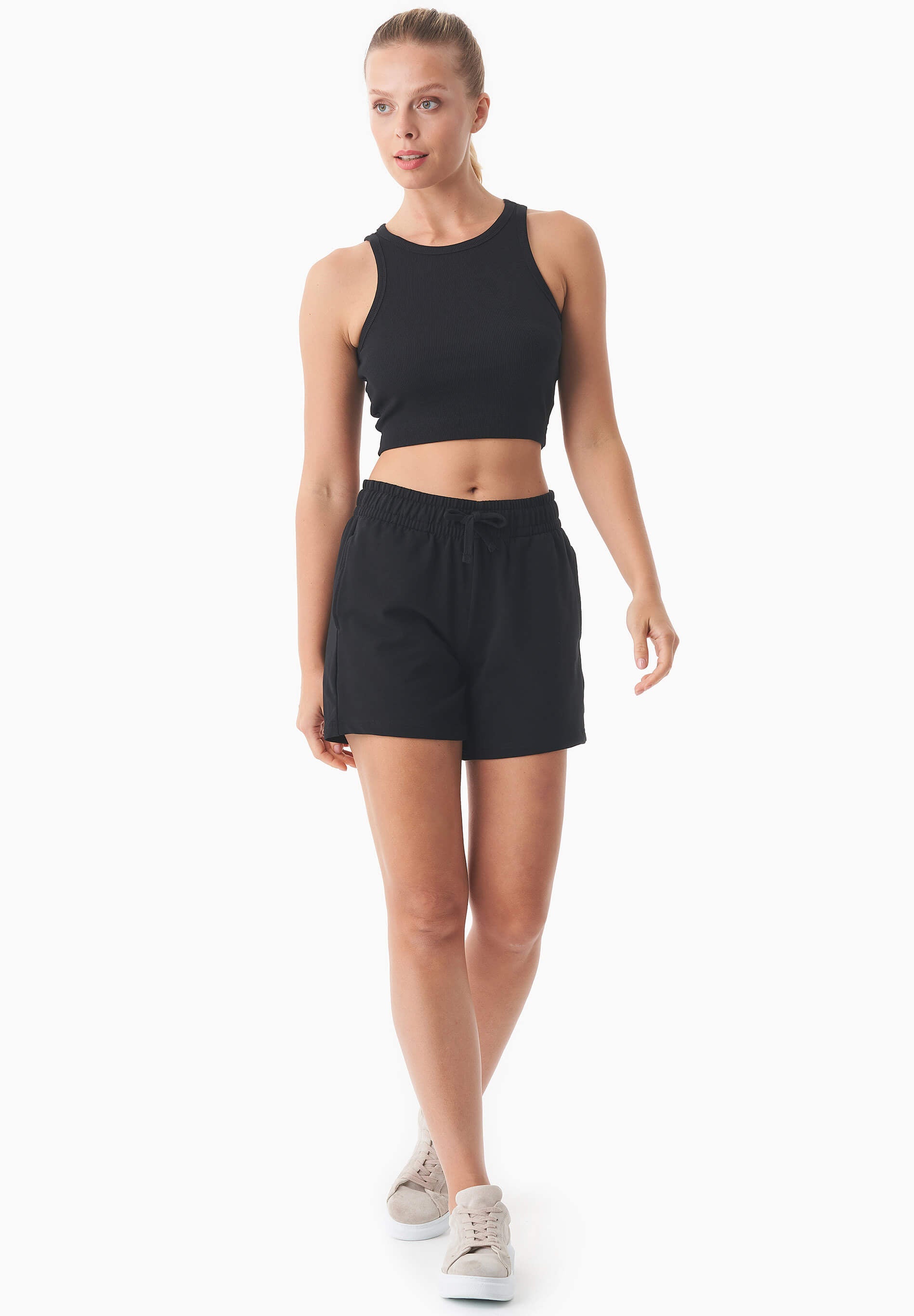 SABBRINA | Leichte Sweatshorts aus Bio-Baumwolle