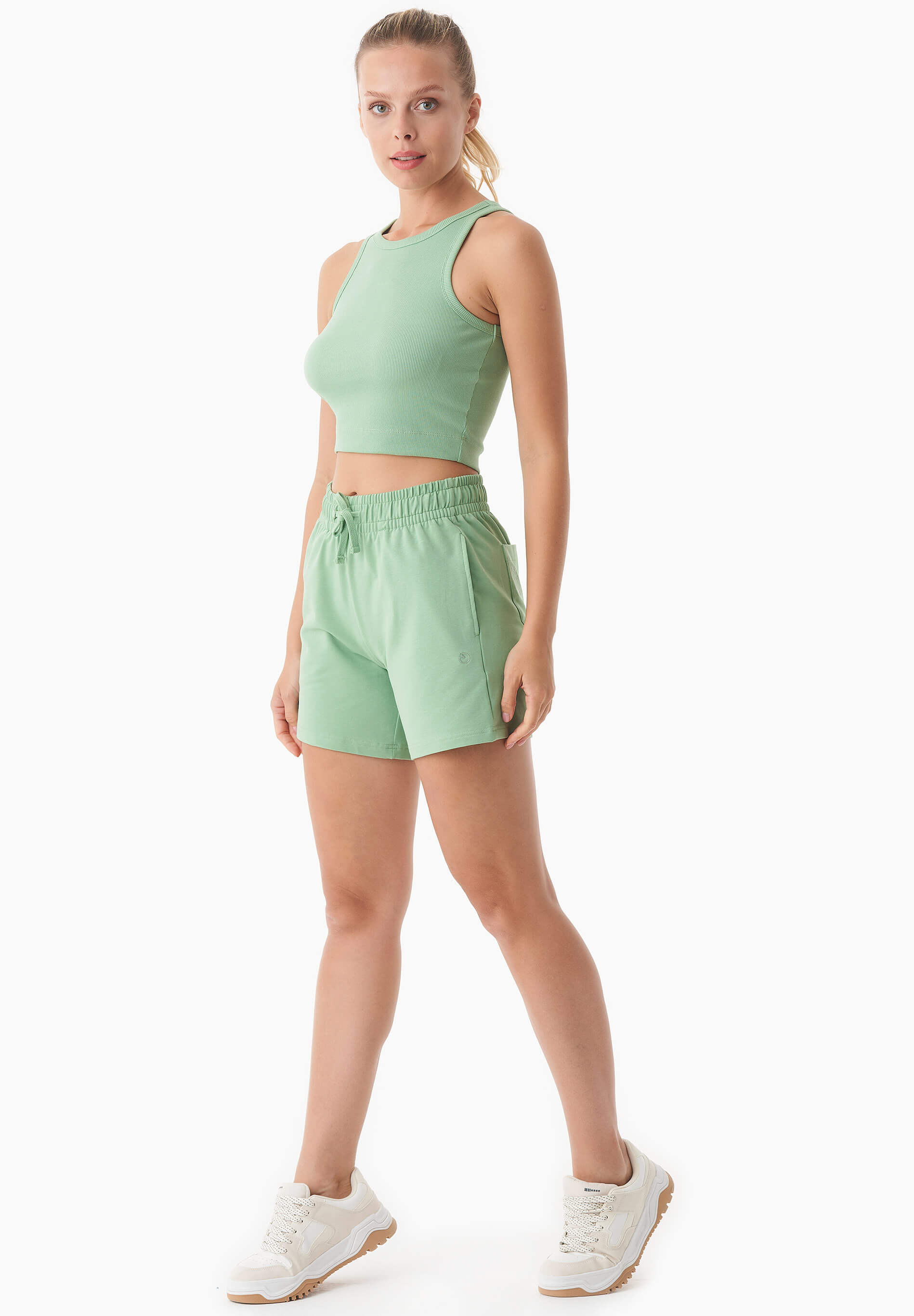 SABBRINA | Leichte Sweatshorts aus Bio-Baumwolle