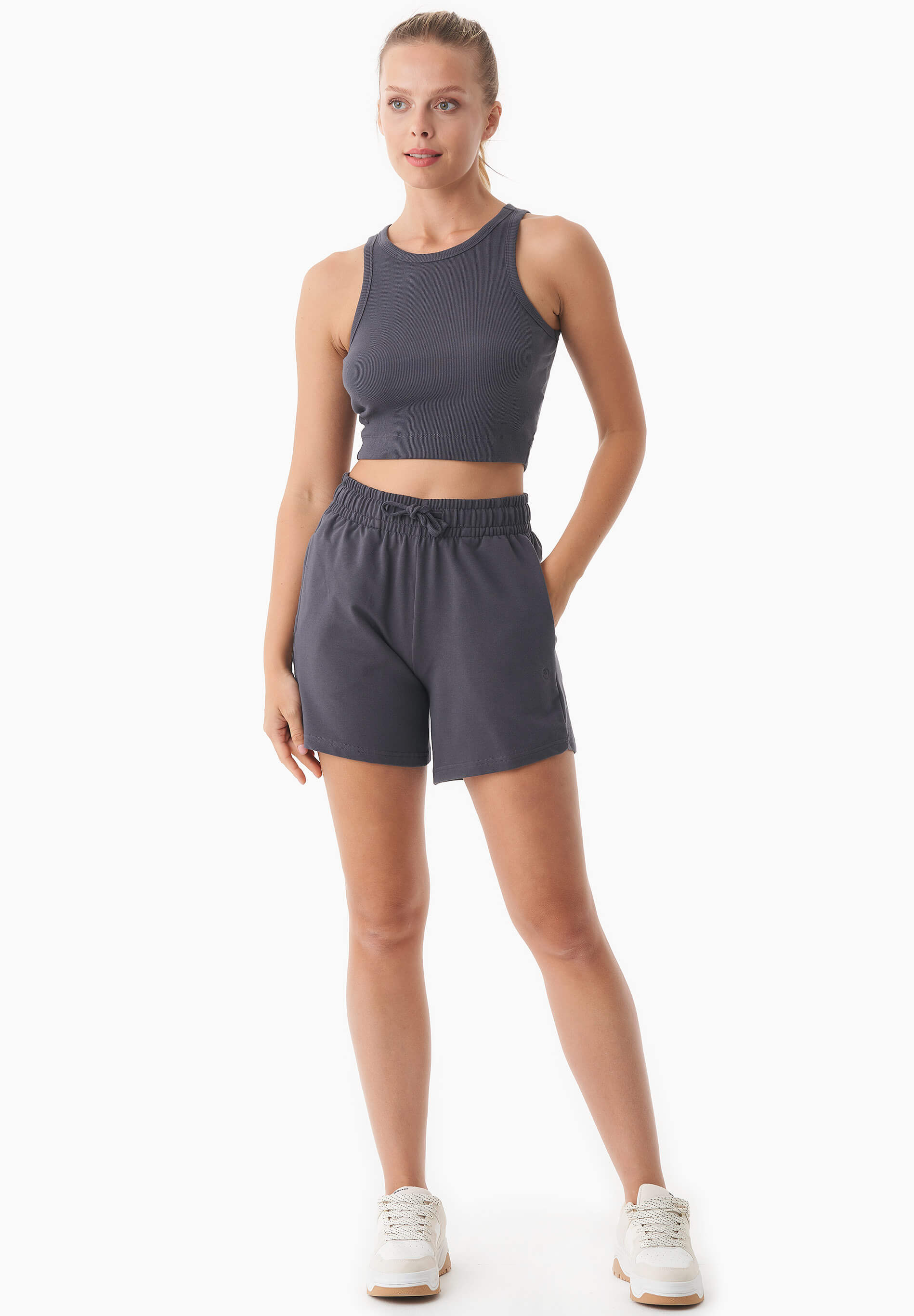 SABBRINA | Leichte Sweatshorts aus Bio-Baumwolle