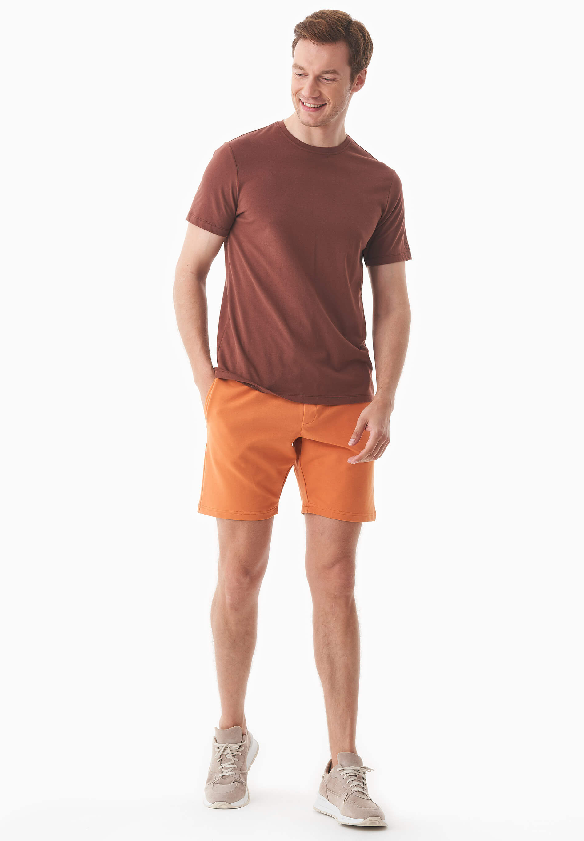 SAHIN | Leichte Sweatshorts aus Bio-Baumwolle