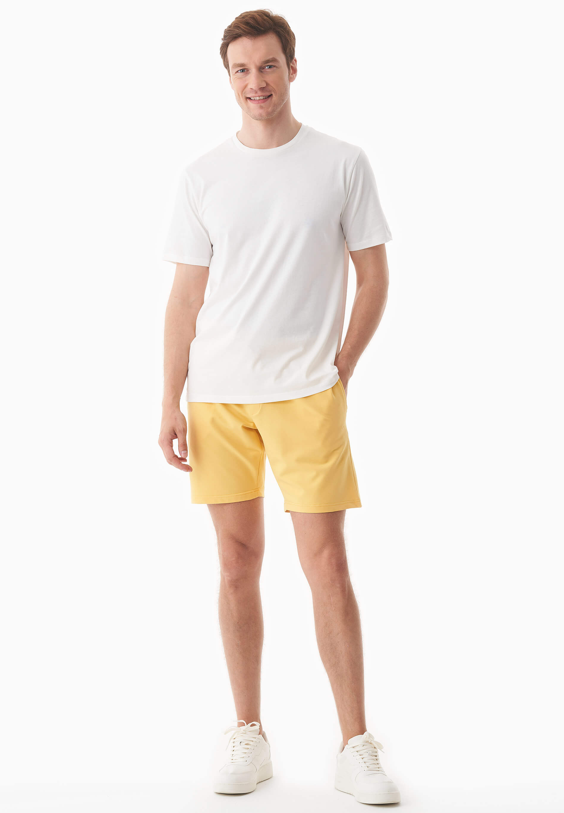 SAHIN | Leichte Sweatshorts aus Bio-Baumwolle