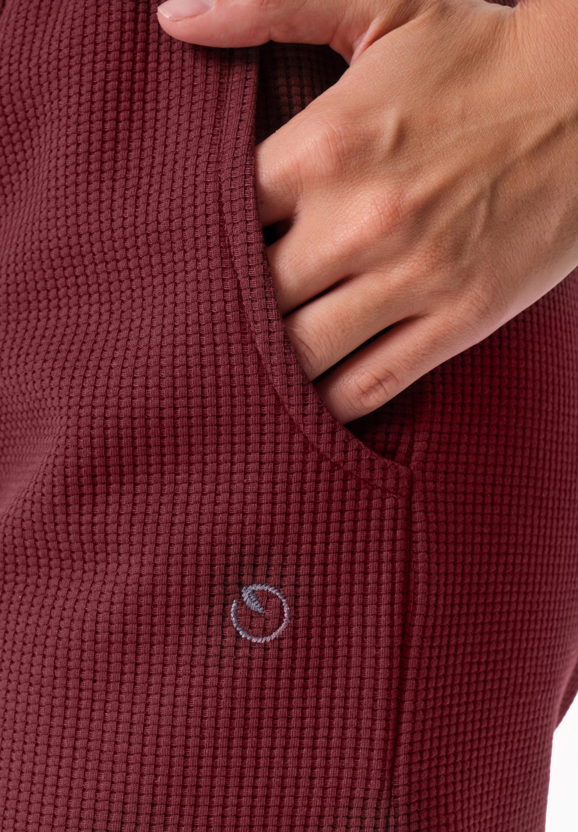 SAVANNA | Waffel Shorts aus Bio-Baumwolle und recyceltem Polyester