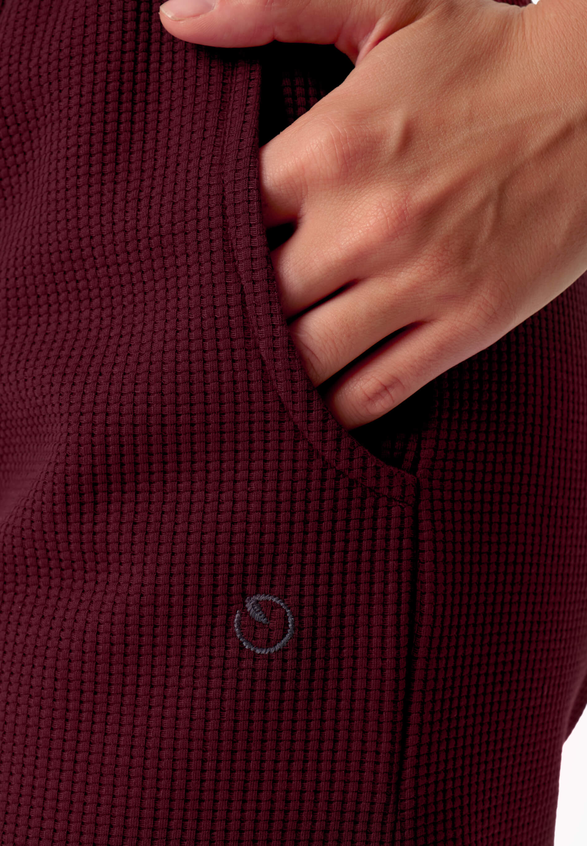 SAVANNA | Waffel Shorts aus Bio-Baumwolle und recyceltem Polyester